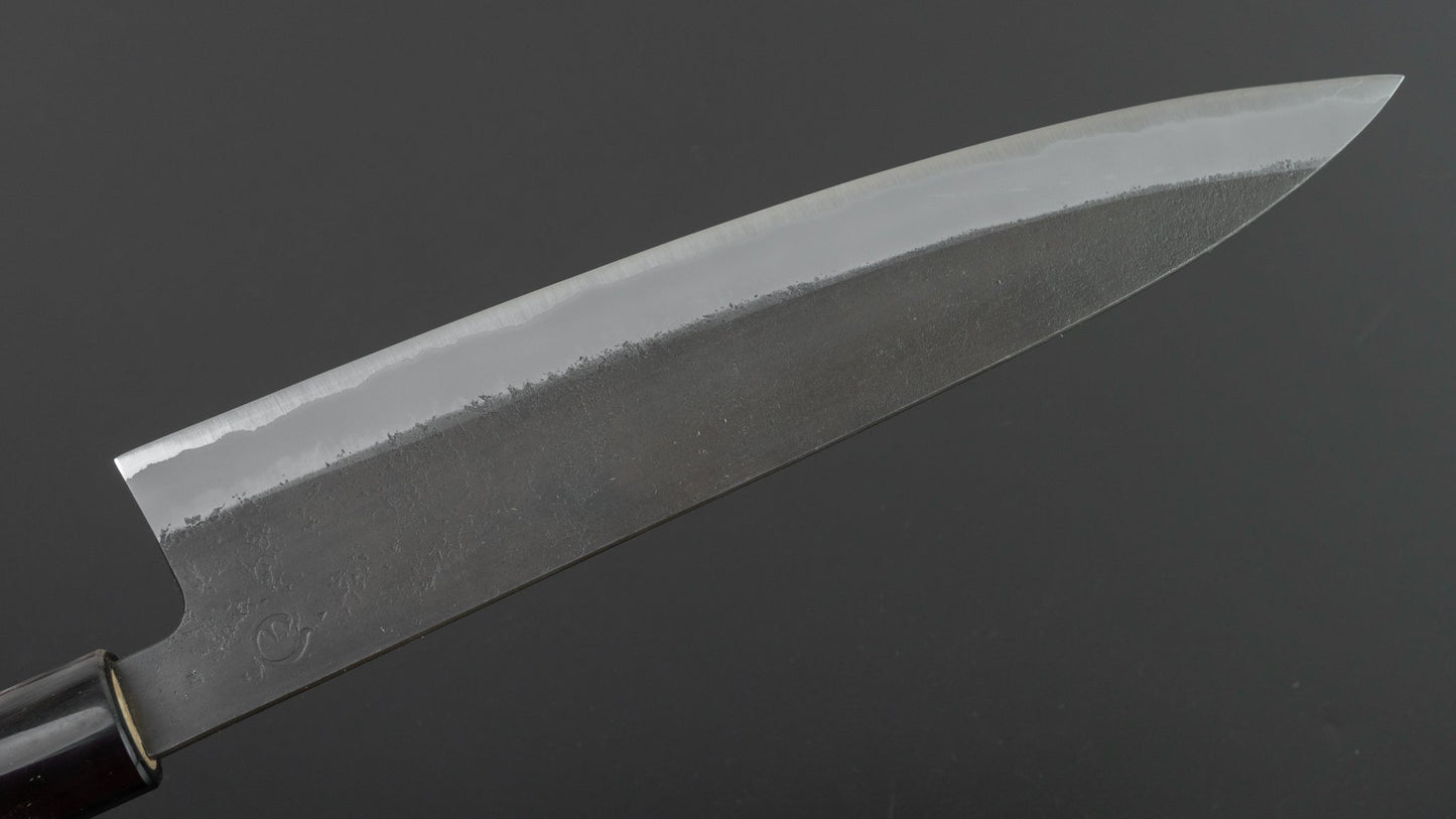 Hitohira Hinode Nashiji White #2 Stainless Clad Gyuto 240mm Ho Wood Handle | HITOHIRA