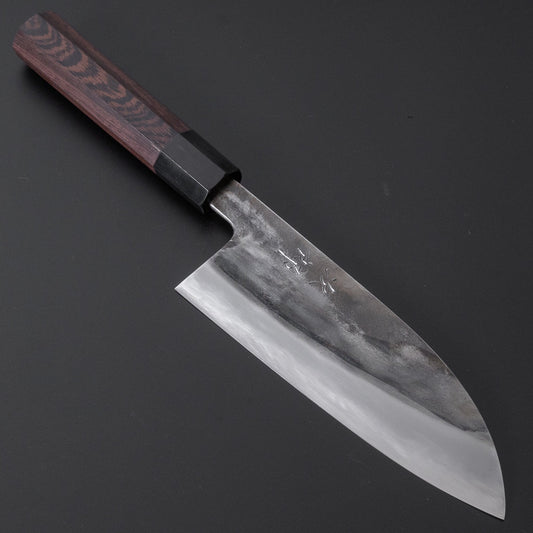 Jiro Tsuchime Wa Santoku 165mm Taihei Tagayasan Handle (#317) - HITOHIRA