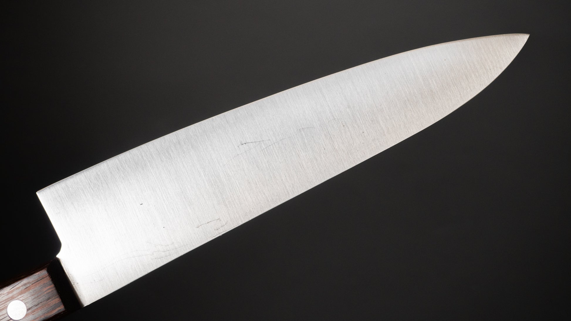 Hitohira Vintage SK Gyuto 180mm Tagayasan Handle (No Bolster) - HITOHIRA