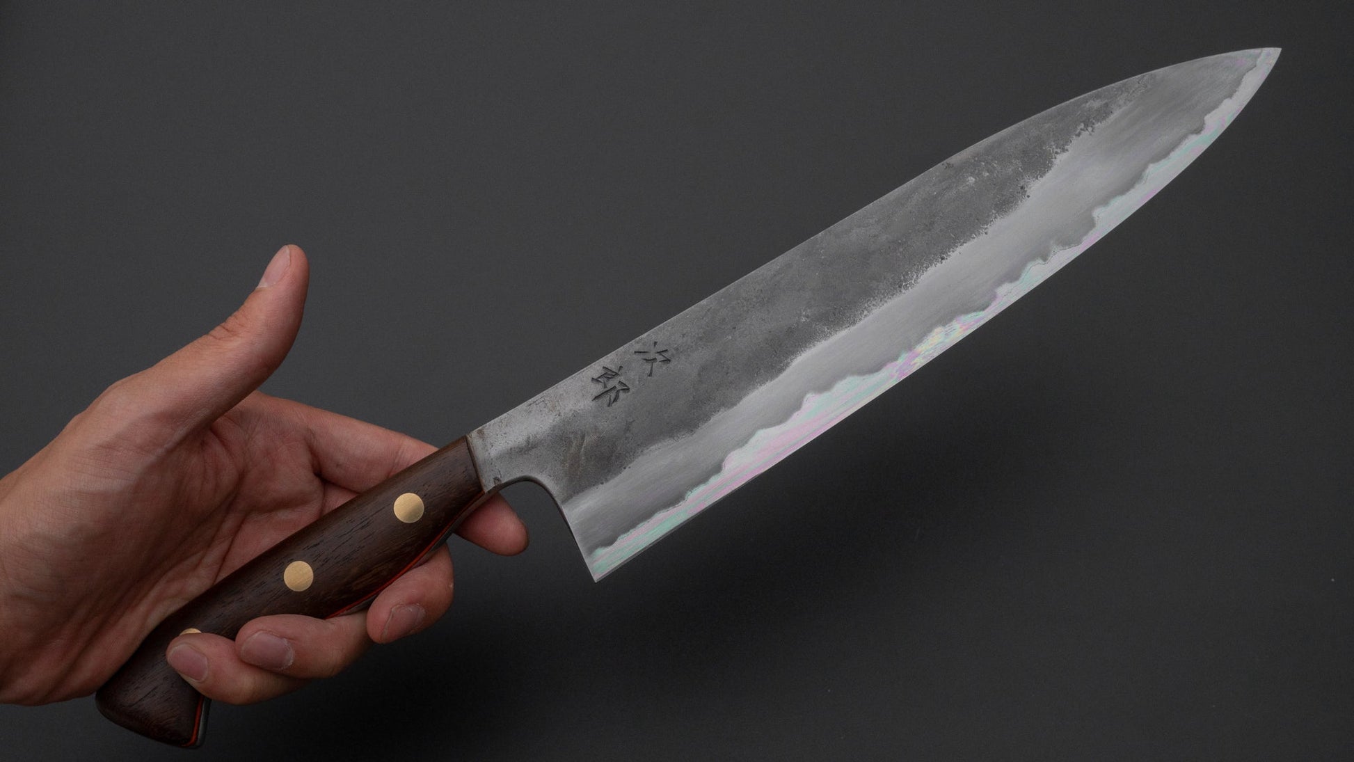 Jiro Tsuchime Yo Gyuto 240mm Tagayasan Handle (#009) | HITOHIRA