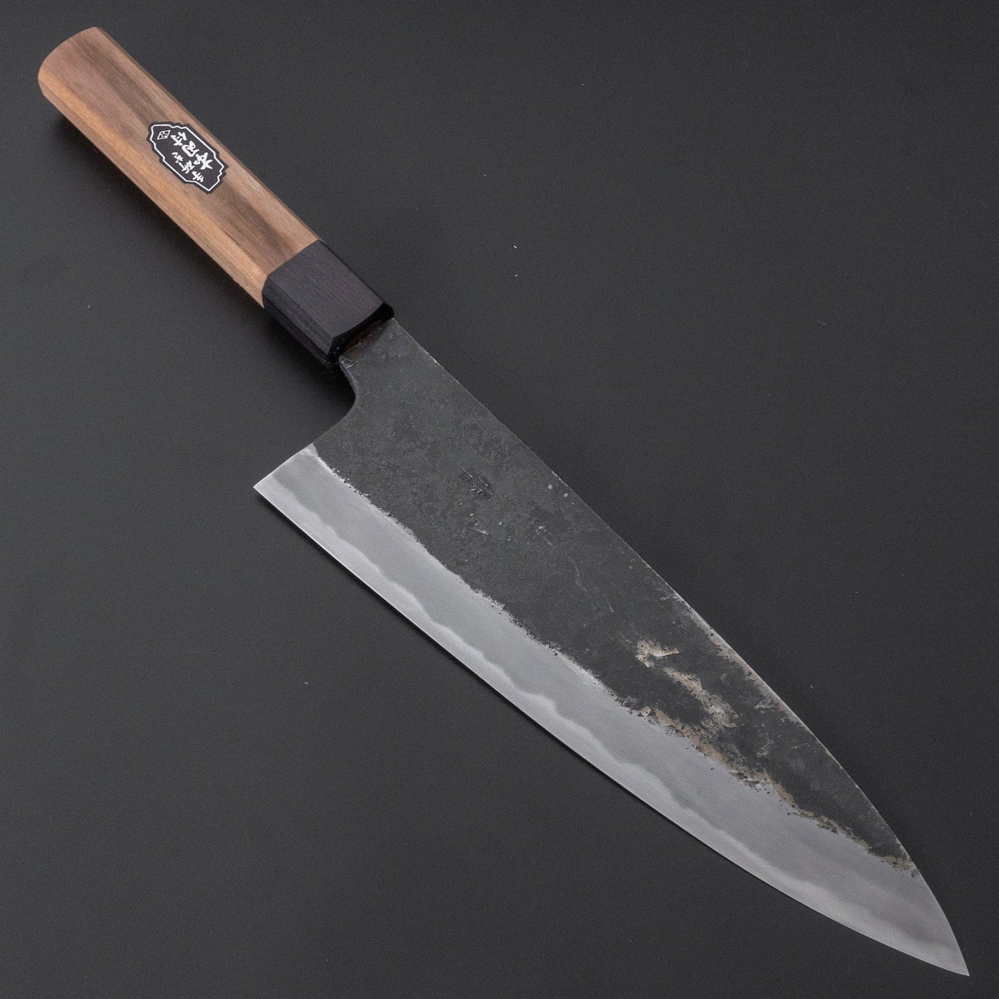 Morihei Kurouchi #6 Gyuto 210mm Walnut Handle (Extra Height) - HITOHIRA