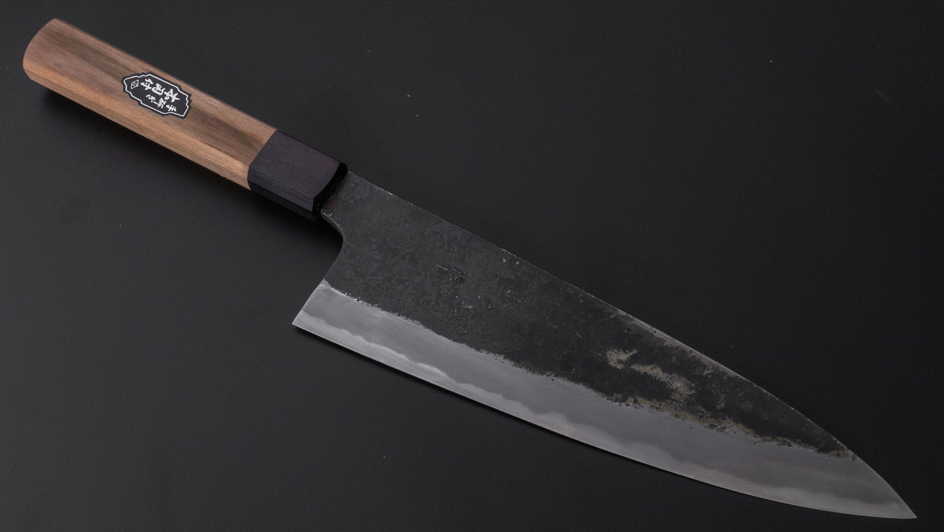 Morihei Kurouchi #6 Gyuto 210mm Walnut Handle (Extra Height) - HITOHIRA