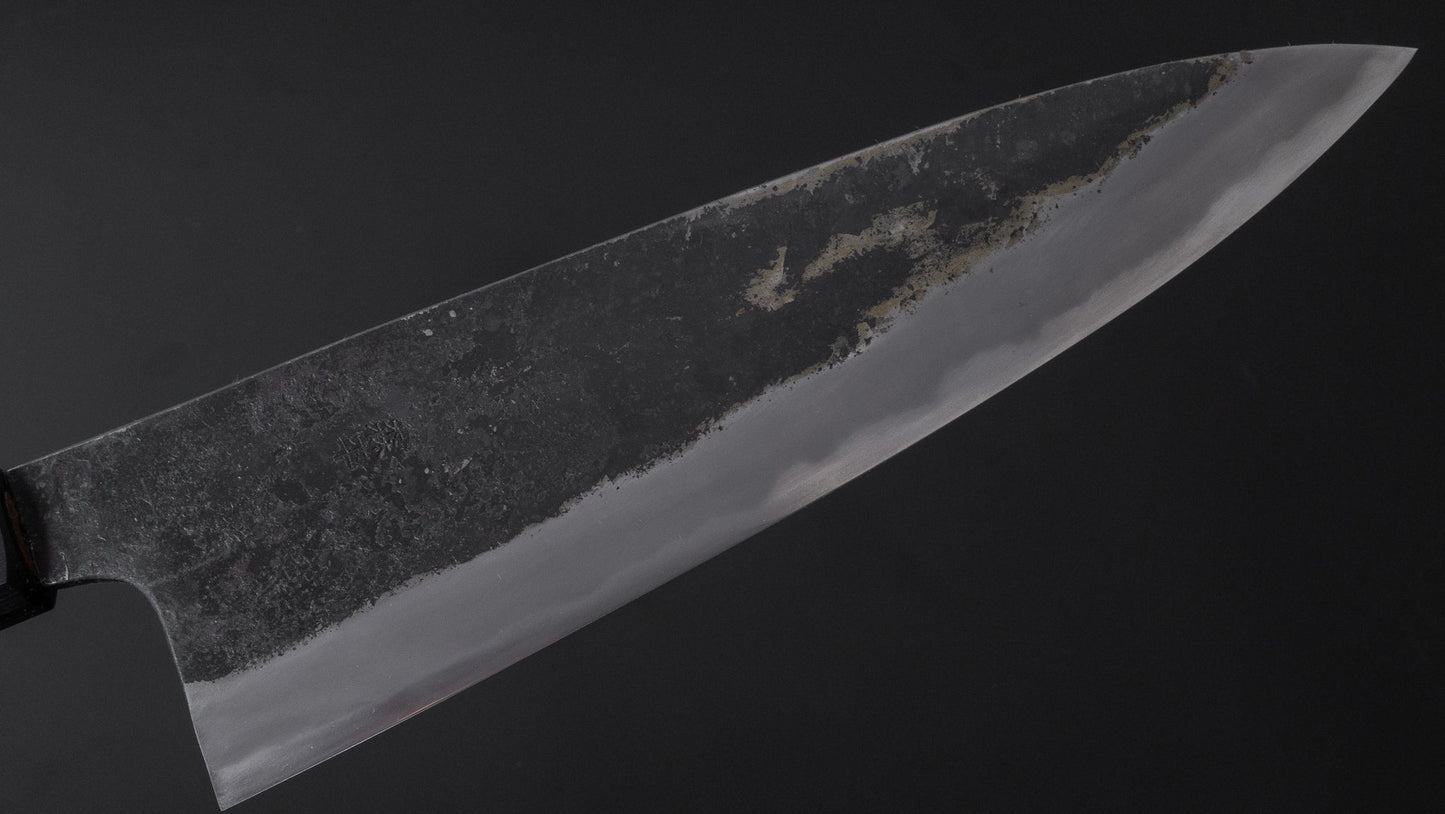 Morihei Kurouchi #6 Gyuto 210mm Walnut Handle (Extra Height) - HITOHIRA