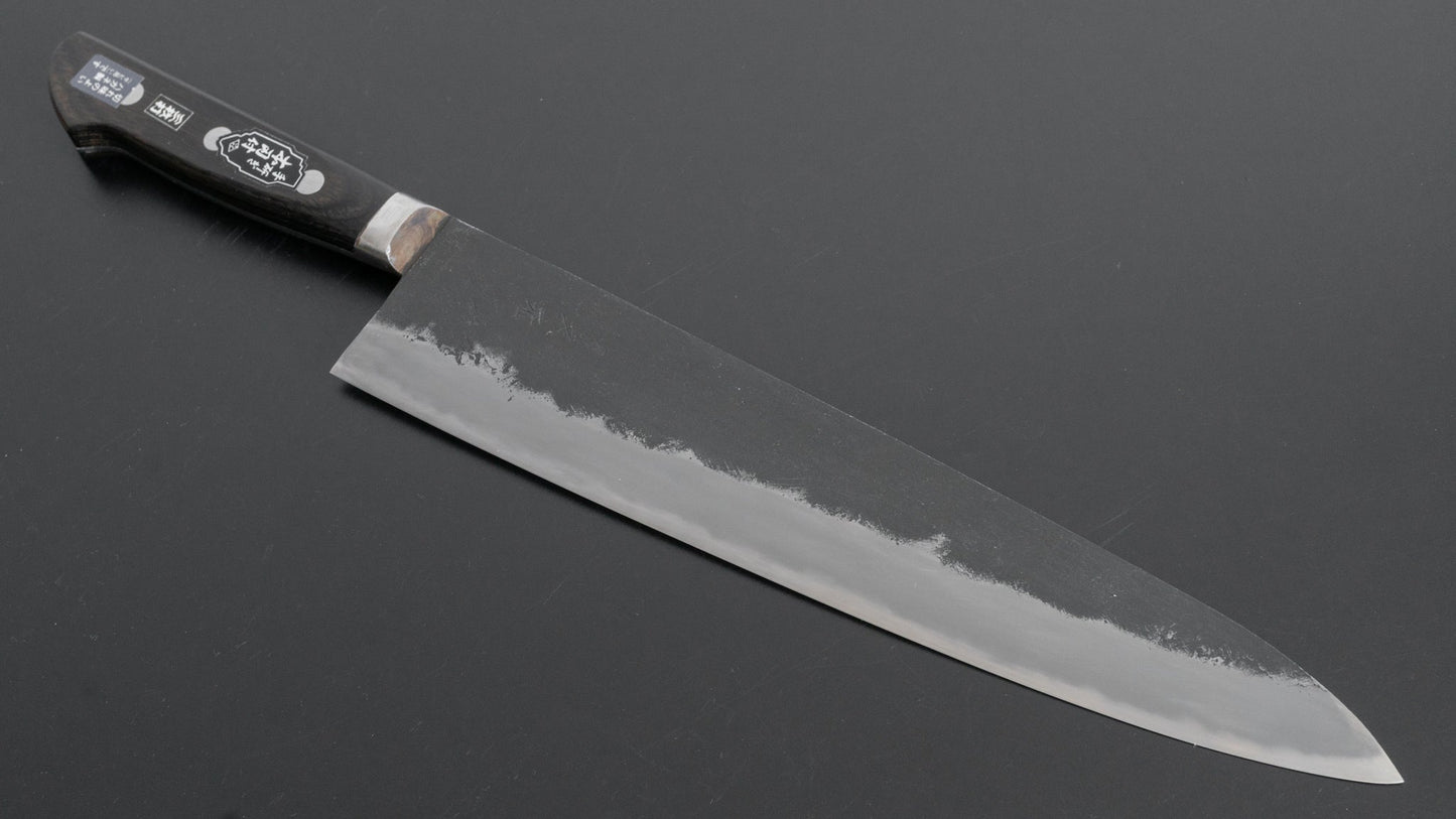 Morihei Hisamoto Kurouchi White #1 Gyuto 270mm Pakka Handle (Fine Finish) - HITOHIRA