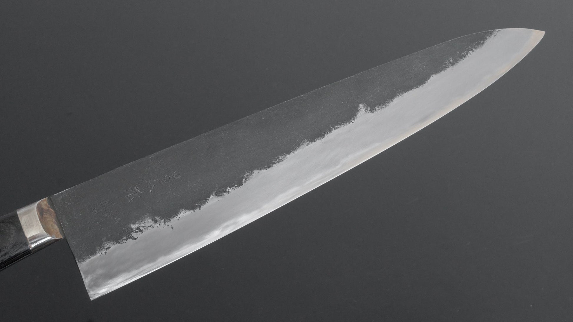 Morihei Hisamoto Kurouchi White #1 Gyuto 270mm Pakka Handle (Fine Finish) - HITOHIRA