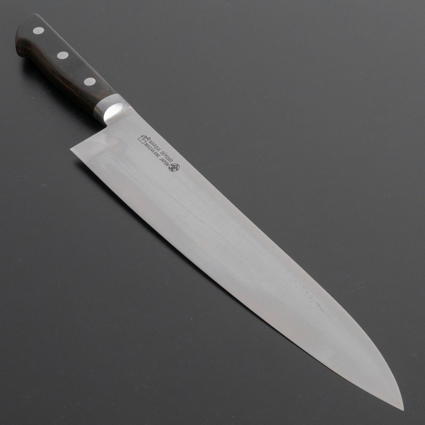 Masakane Vintage SK Gyuto 270mm Pakka Handle (Brown) - HITOHIRA