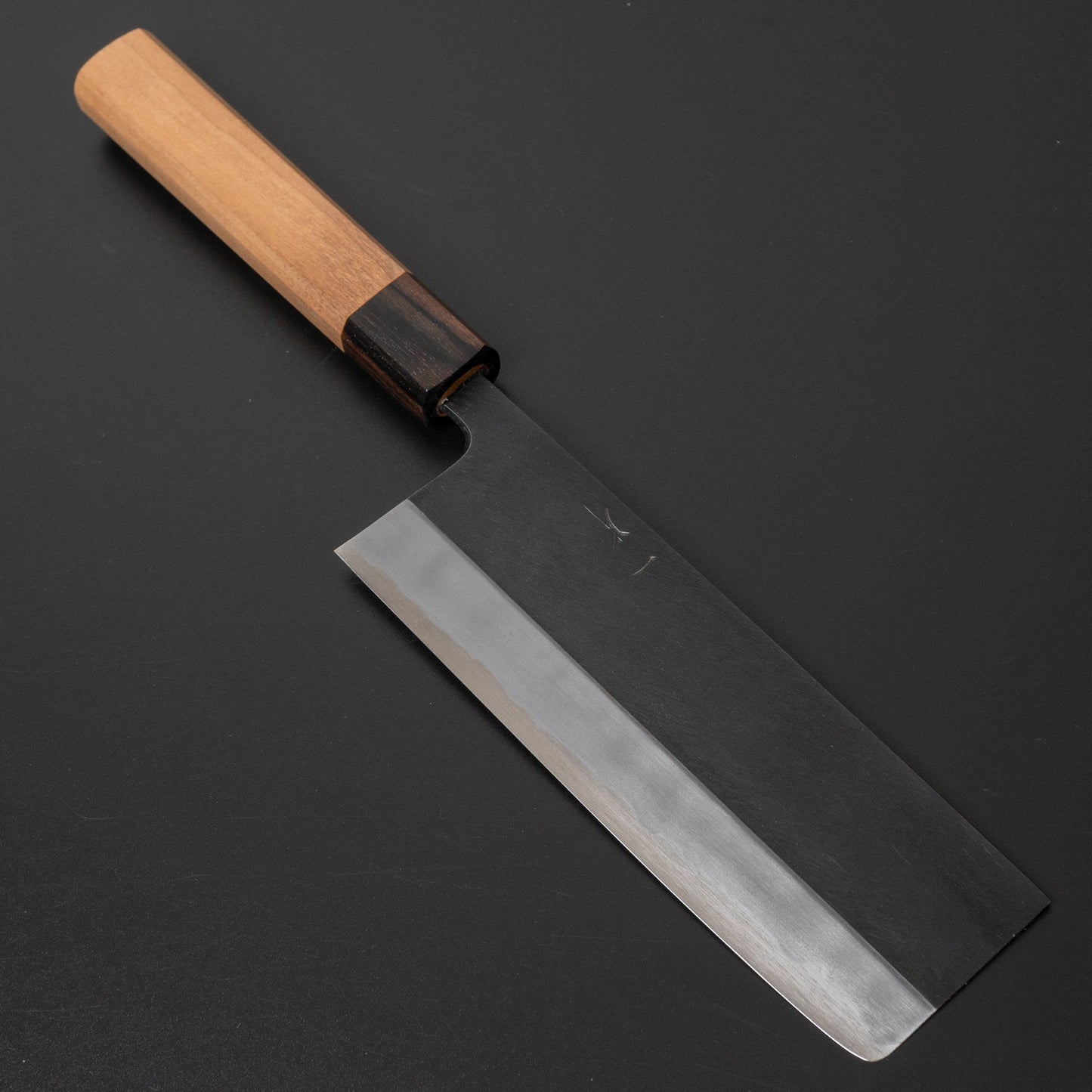 Hitohira Kikuchiyo Kyuzo White #2 Kurouchi Nakiri 180mm Cherry Wood Handle | HITOHIRA