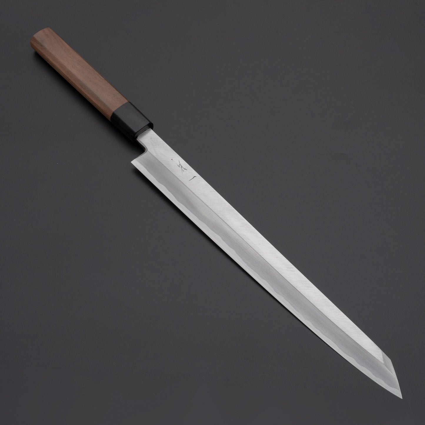 Hitohira Kikuchiyo Manzo White #3 Kiritsuke Yanagiba 300mm Walnut Handle (Saya) | HITOHIRA