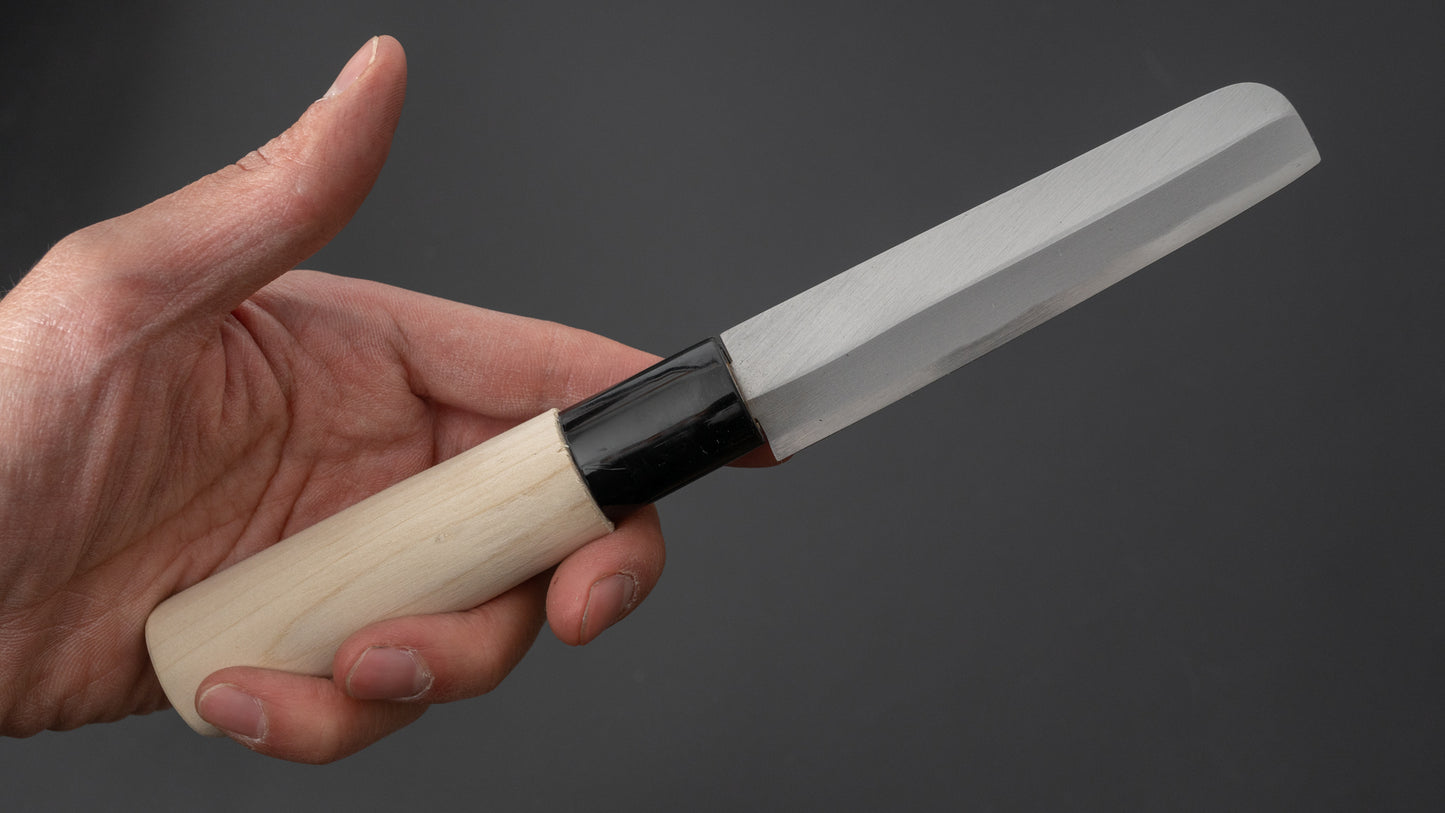 Mumei Yellow Steel Nagoya Saki 105mm Poplar Handle - HITOHIRA