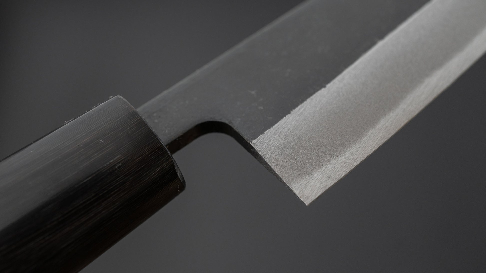 Mumei Yellow Steel Kaisaki 135mm Ho Wood Handle - HITOHIRA