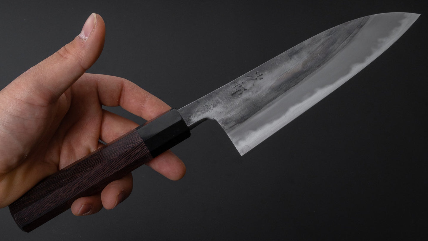 Jiro Tsuchime Wa Santoku 165mm Taihei Tagayasan Handle (#319) - HITOHIRA