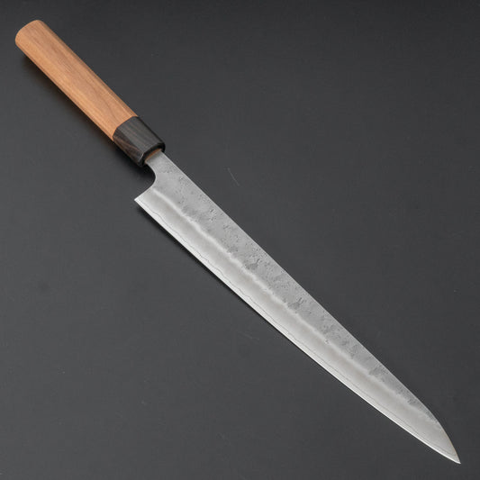 Hitohira Futana S3 Nashiji Sujihiki 270mm Cherry Wood Handle - HITOHIRA