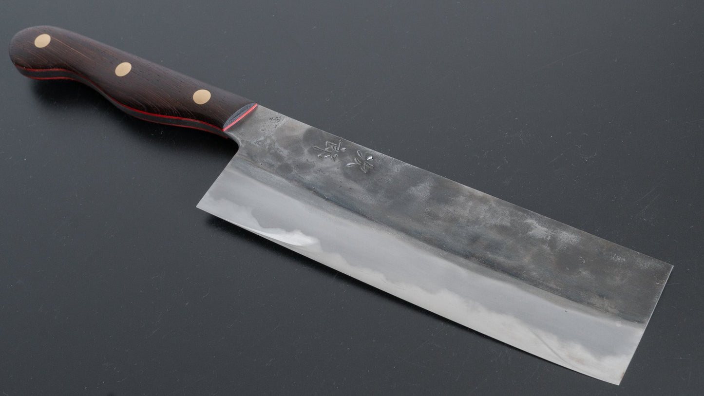 Jiro Tsuchime Yo Nakiri 180mm Tagayasan Handle (#205) - HITOHIRA