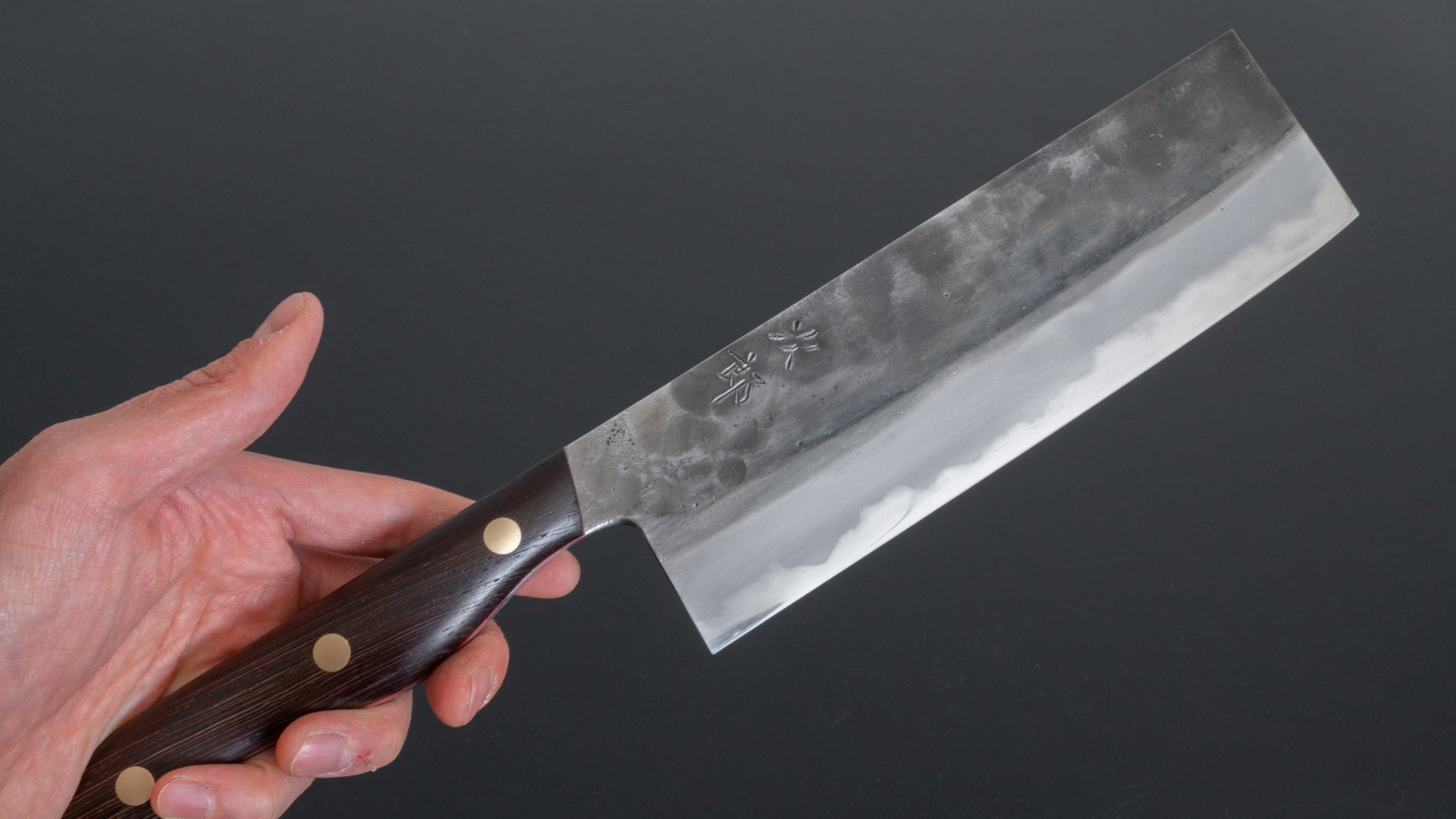 Jiro Tsuchime Yo Nakiri 180mm Tagayasan Handle (#205) - HITOHIRA