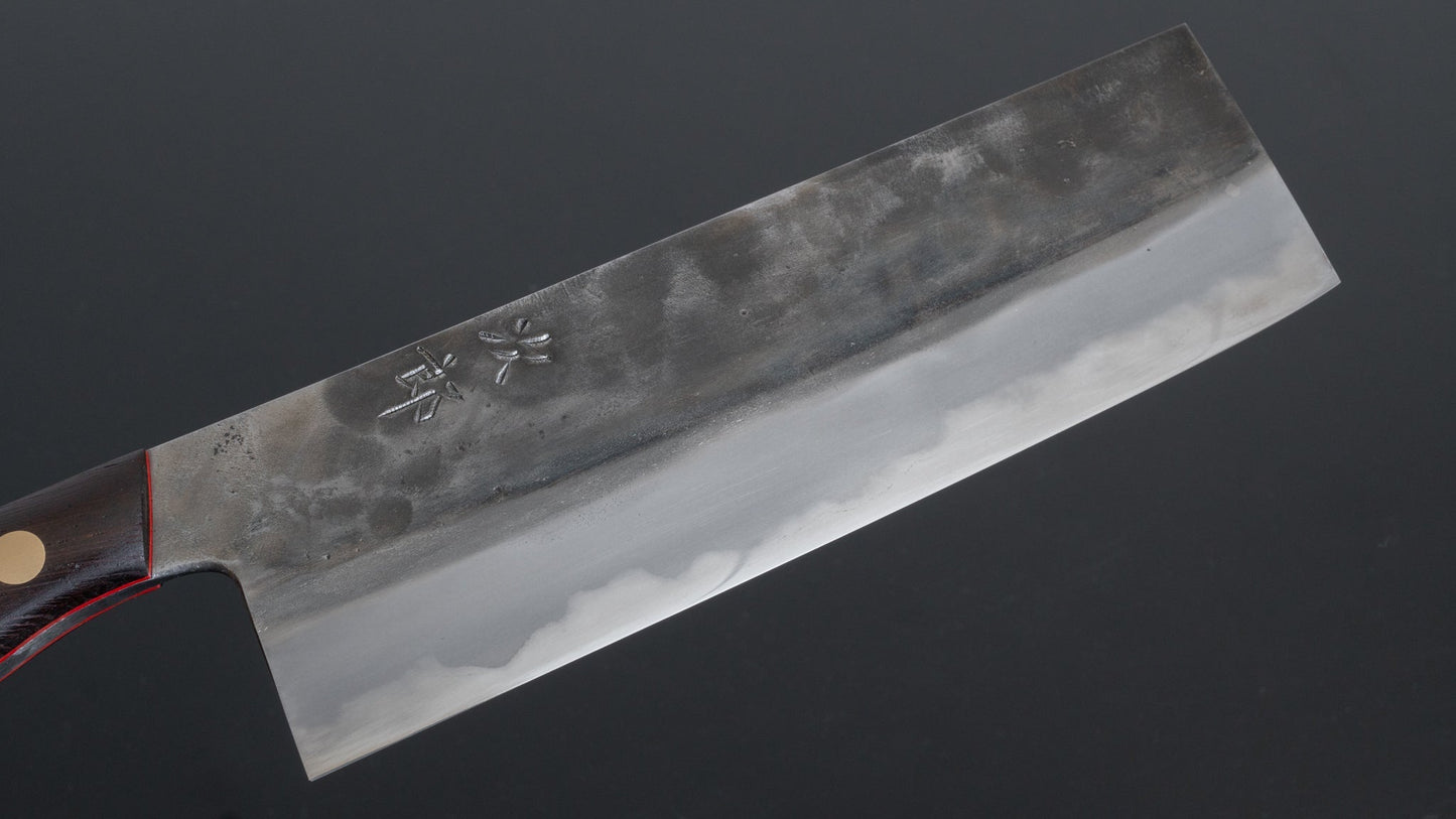 Jiro Tsuchime Yo Nakiri 180mm Tagayasan Handle (#205) - HITOHIRA