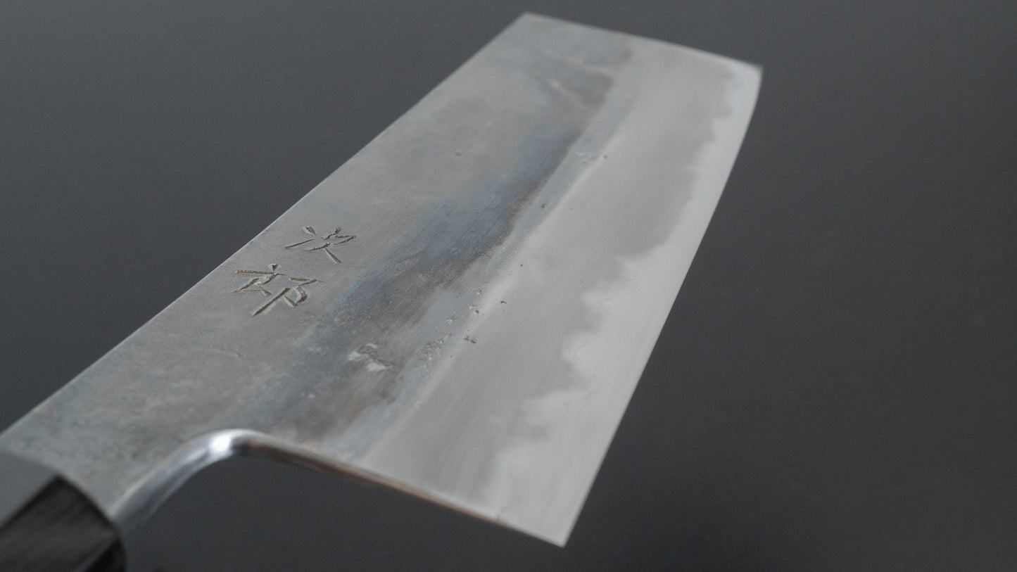 Jiro Tsuchime Wa Nakiri 180mm Taihei Tagayasan Handle (#206) - HITOHIRA