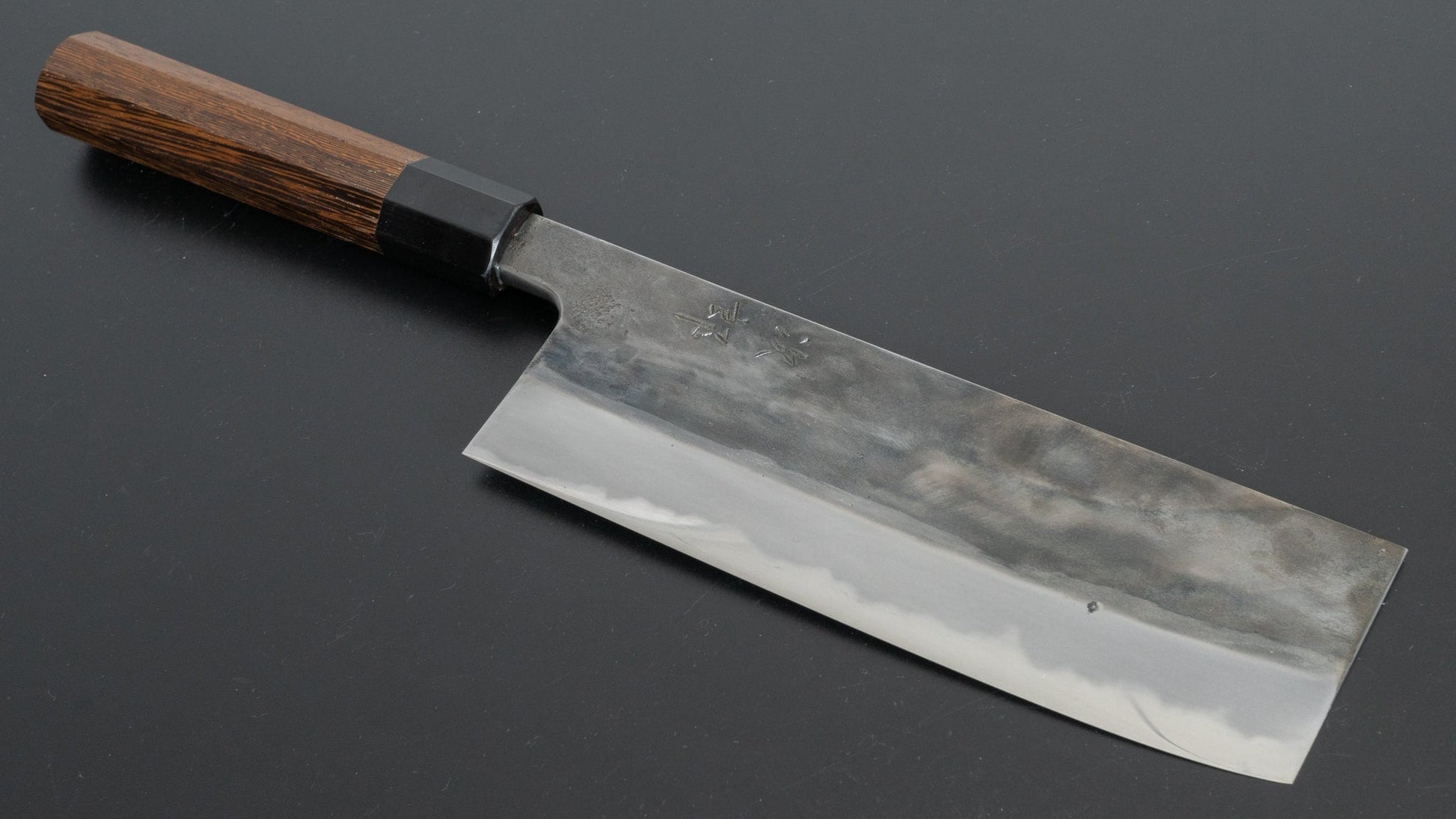 Jiro Tsuchime Wa Nakiri 180mm Taihei Tagayasan Handle (#207) - HITOHIRA