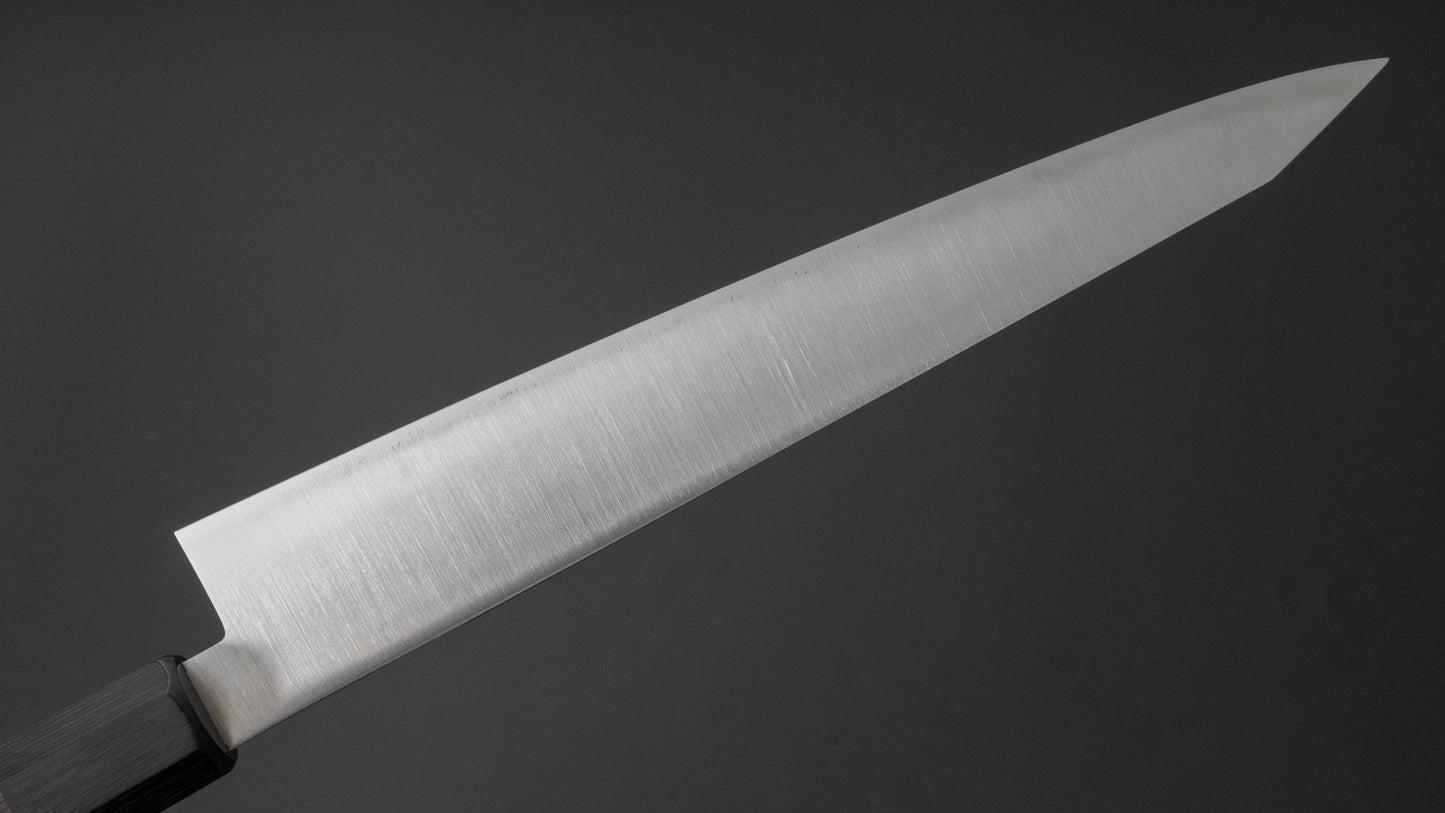 Hitohira Imojiya TH Stainless Kiritsuke Sujihiki 240mm Pakka Handle (Wa) - HITOHIRA