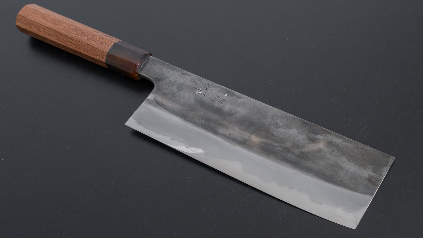 Jiro Tsuchime Wa Nakiri 180mm Taihei Tagayasan Handle (#208) - HITOHIRA