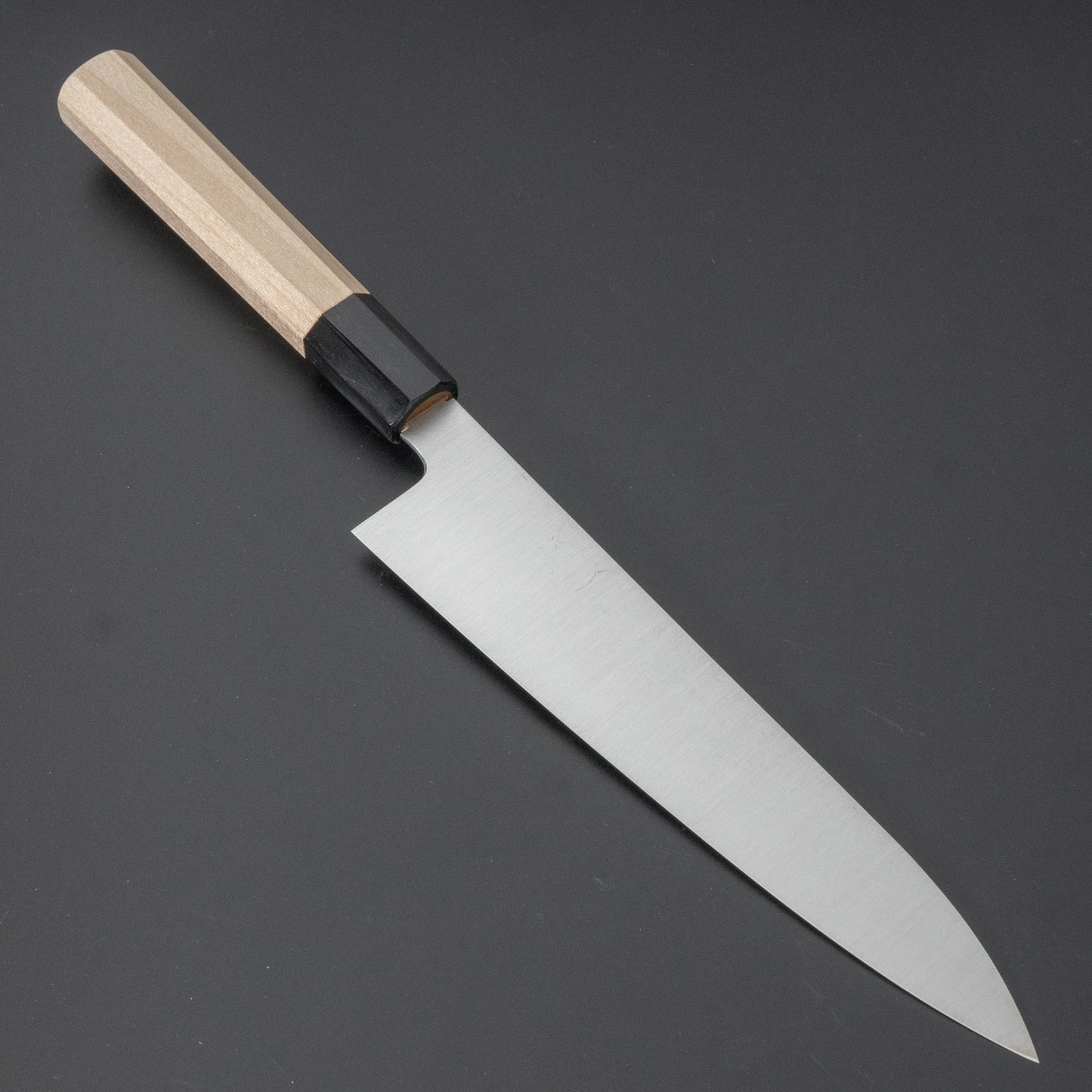 Hitohira Ashi Swedish Stainless Gyuto 210mm Ho Wood Handle - HITOHIRA