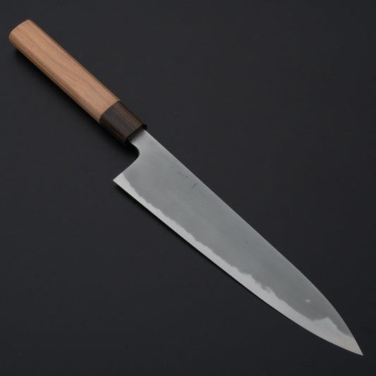 Hitohira Tanaka Yohei White #1 Kasumi Gyuto 240mm Cherry Wood Handle (Limitedly Discounted) | HITOHIRA