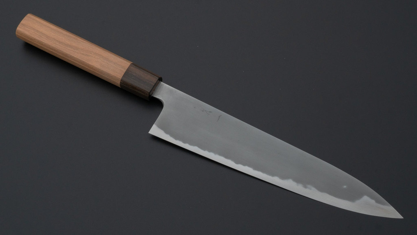 Hitohira Tanaka Yohei White #1 Kasumi Gyuto 240mm Cherry Wood Handle (Limitedly Discounted) | HITOHIRA