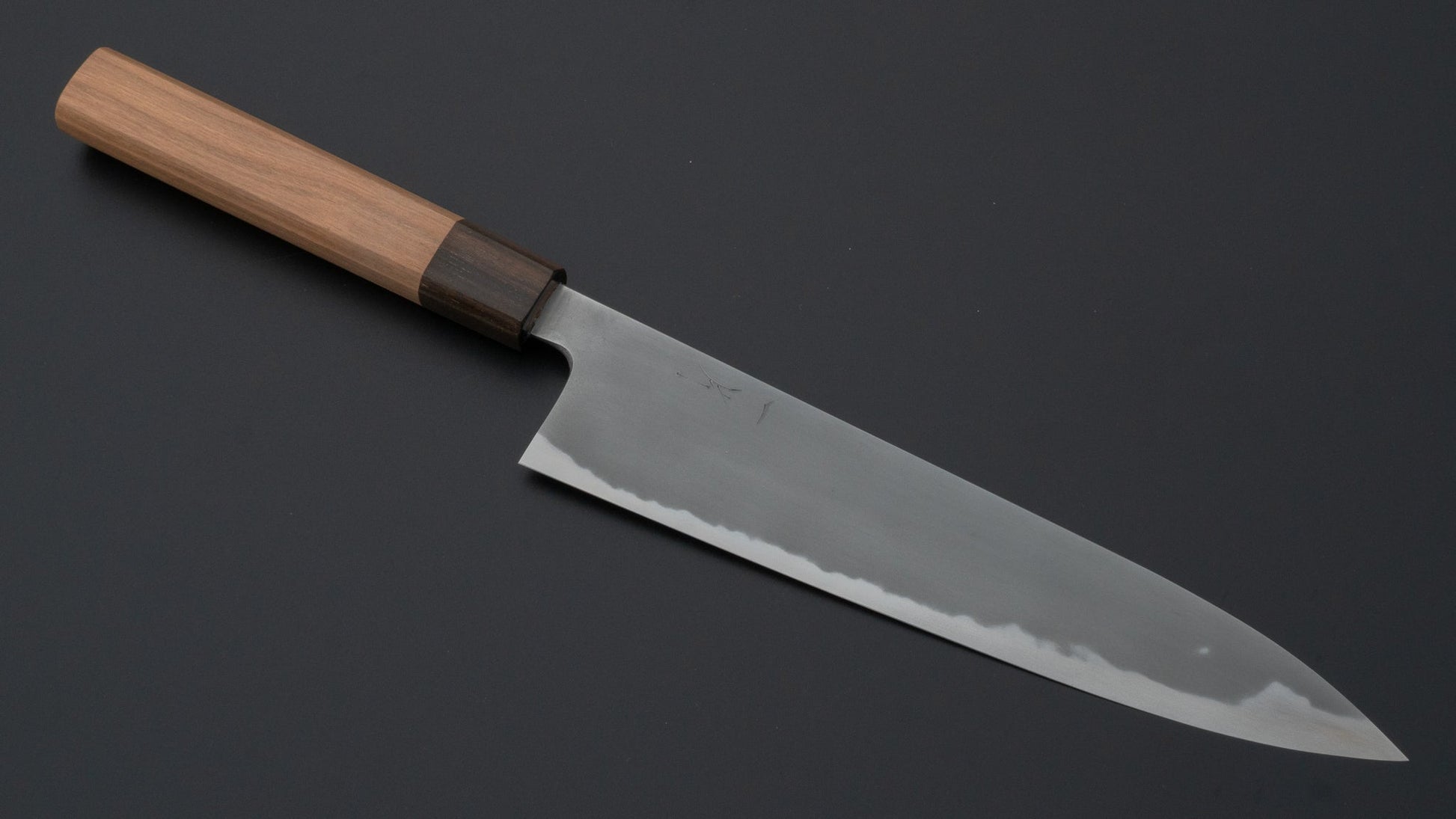 Hitohira Tanaka Yohei White #1 Kasumi Gyuto 240mm Cherry Wood Handle (Limitedly Discounted) | HITOHIRA