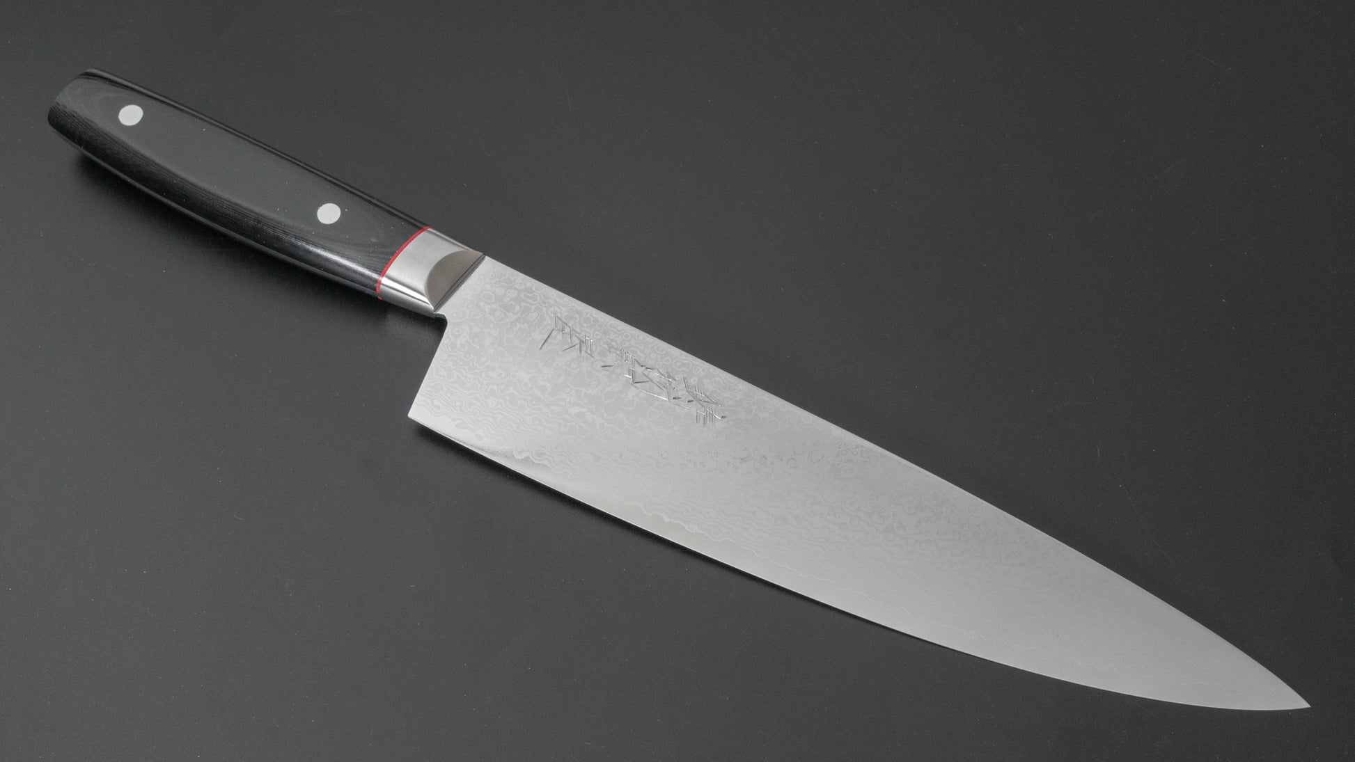 Hitohira Imojiya KT VG-10 Gyuto 230mm Micarta Handle - HITOHIRA