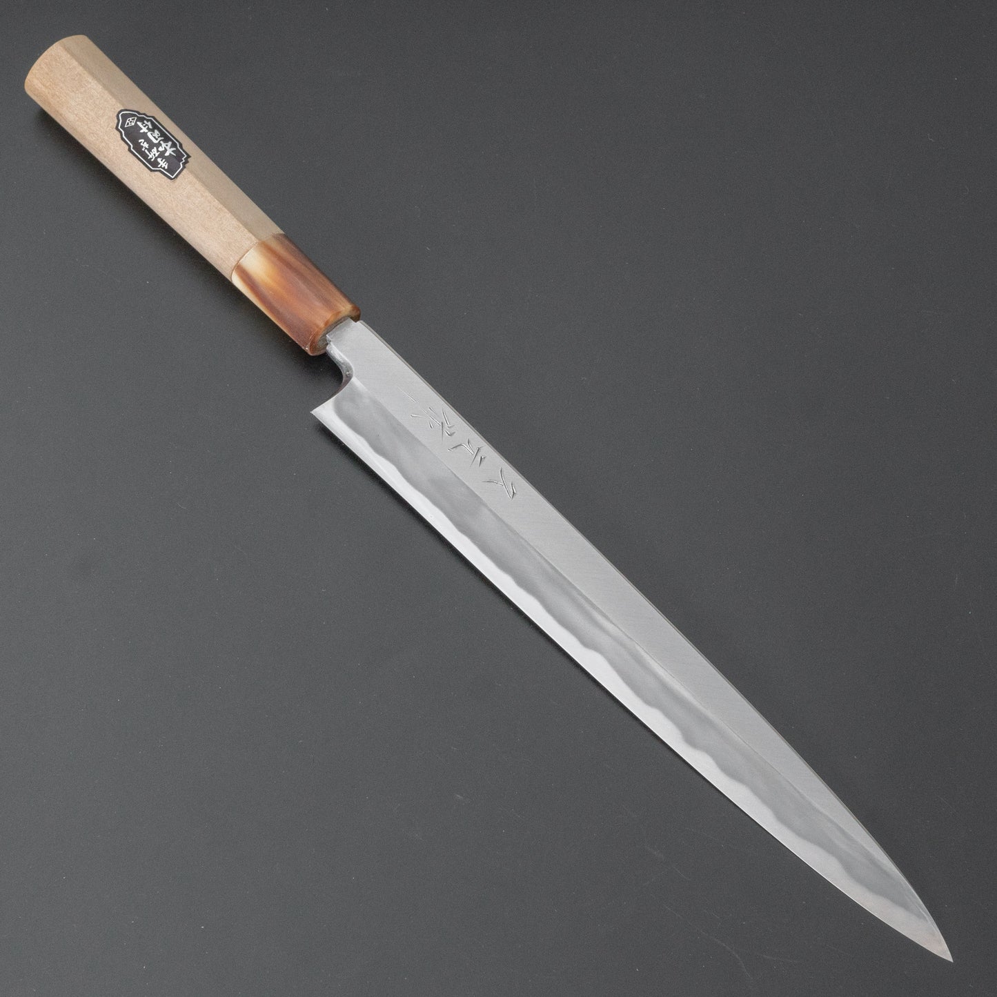 Morihei Hisamoto White #2 Yanagiba 240mm Ho Wood Handle (Fine Finish) - HITOHIRA