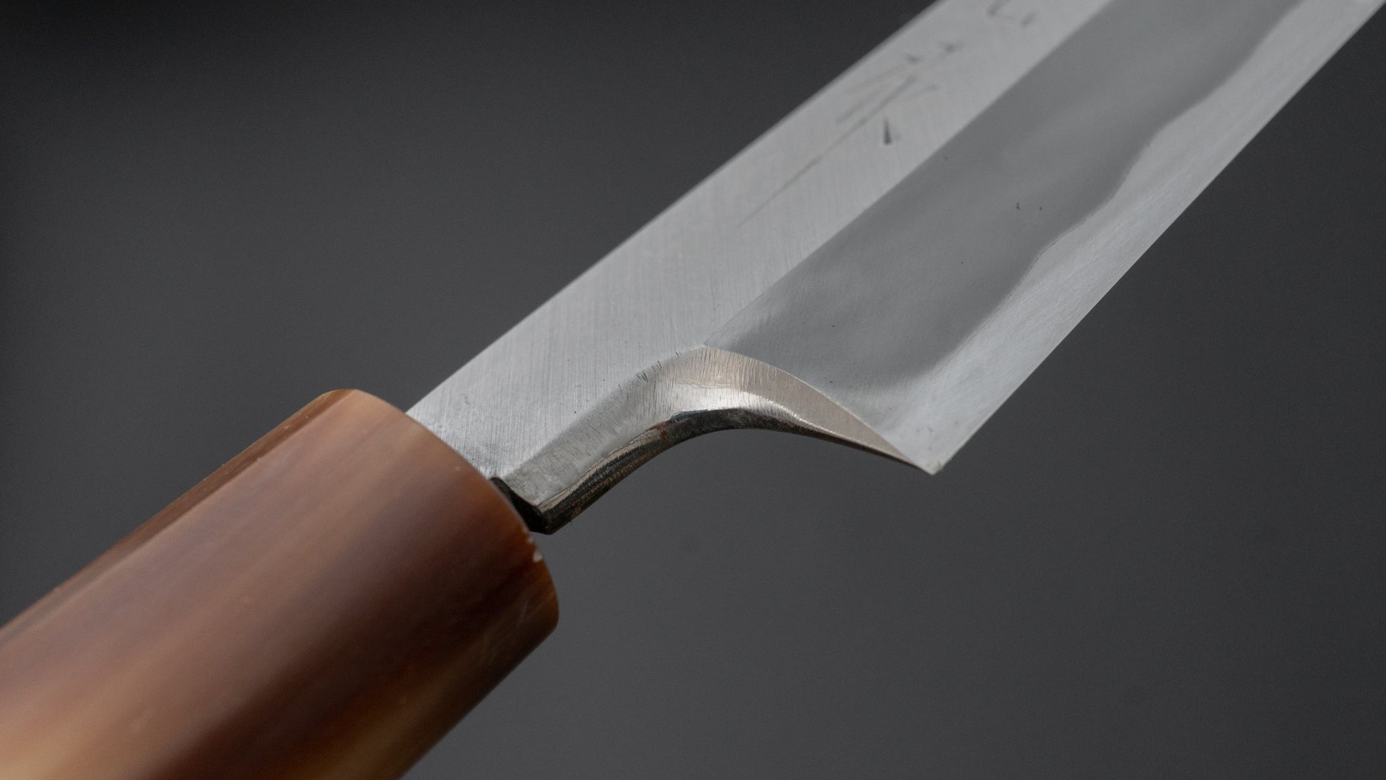 Morihei Hisamoto White #2 Yanagiba 240mm Ho Wood Handle (Fine Finish) - HITOHIRA