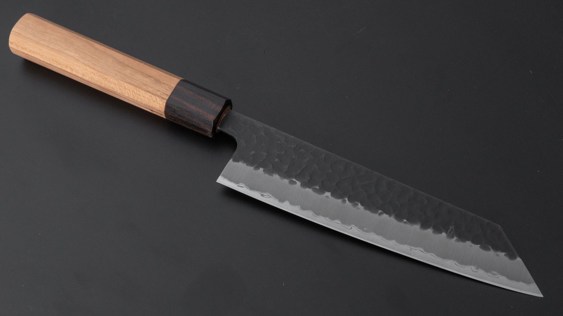 Hitohira Futana SB Kuro Tsuchime Bunka Cherry Wood Handle - HITOHIRA