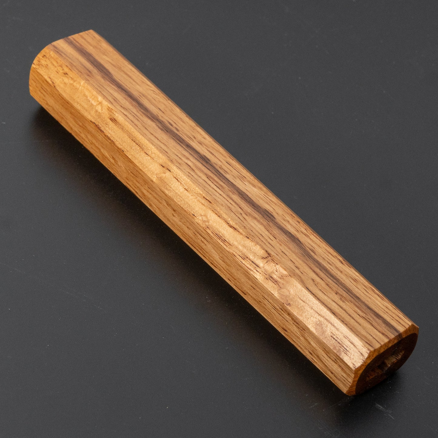 Hitohira KMT Lacquered Mono Oak Handle Natural (Gyuto) - HITOHIRA