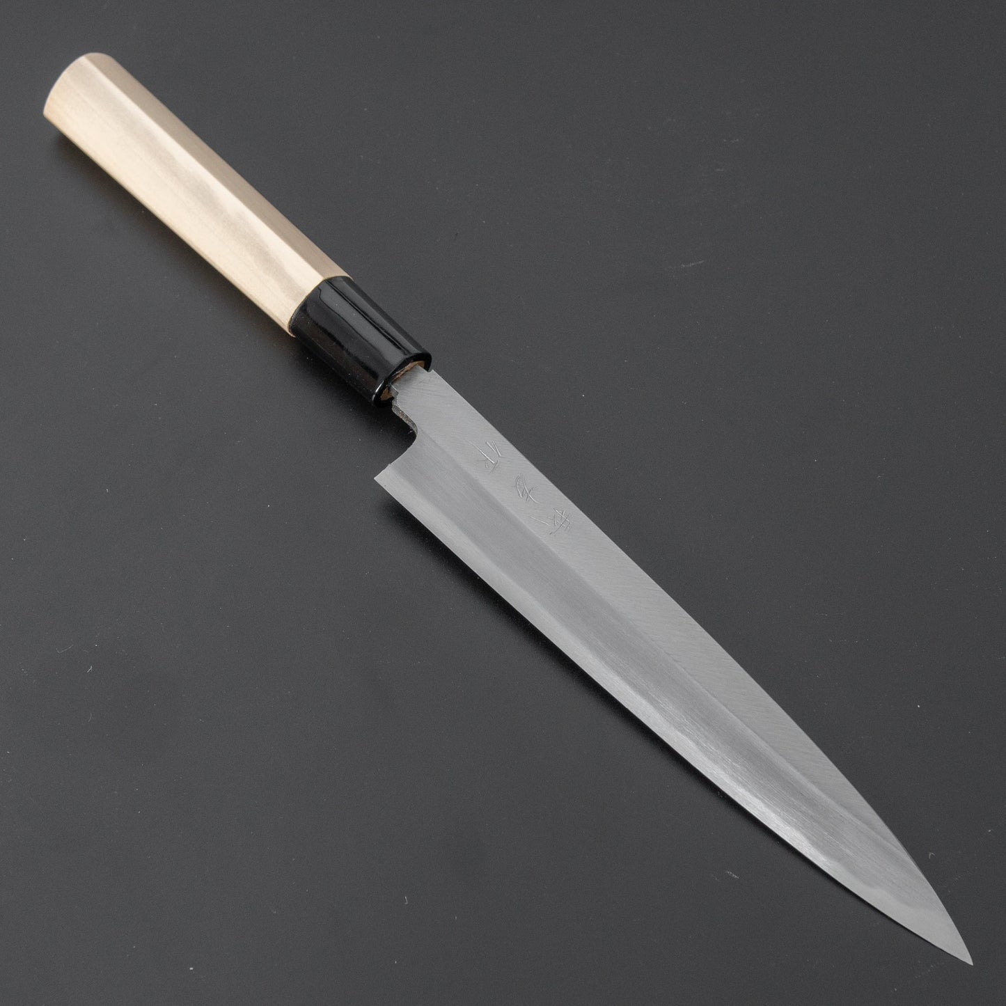 Morihei Yoshitomo Yanagiba 180mm Poplar Handle - HITOHIRA