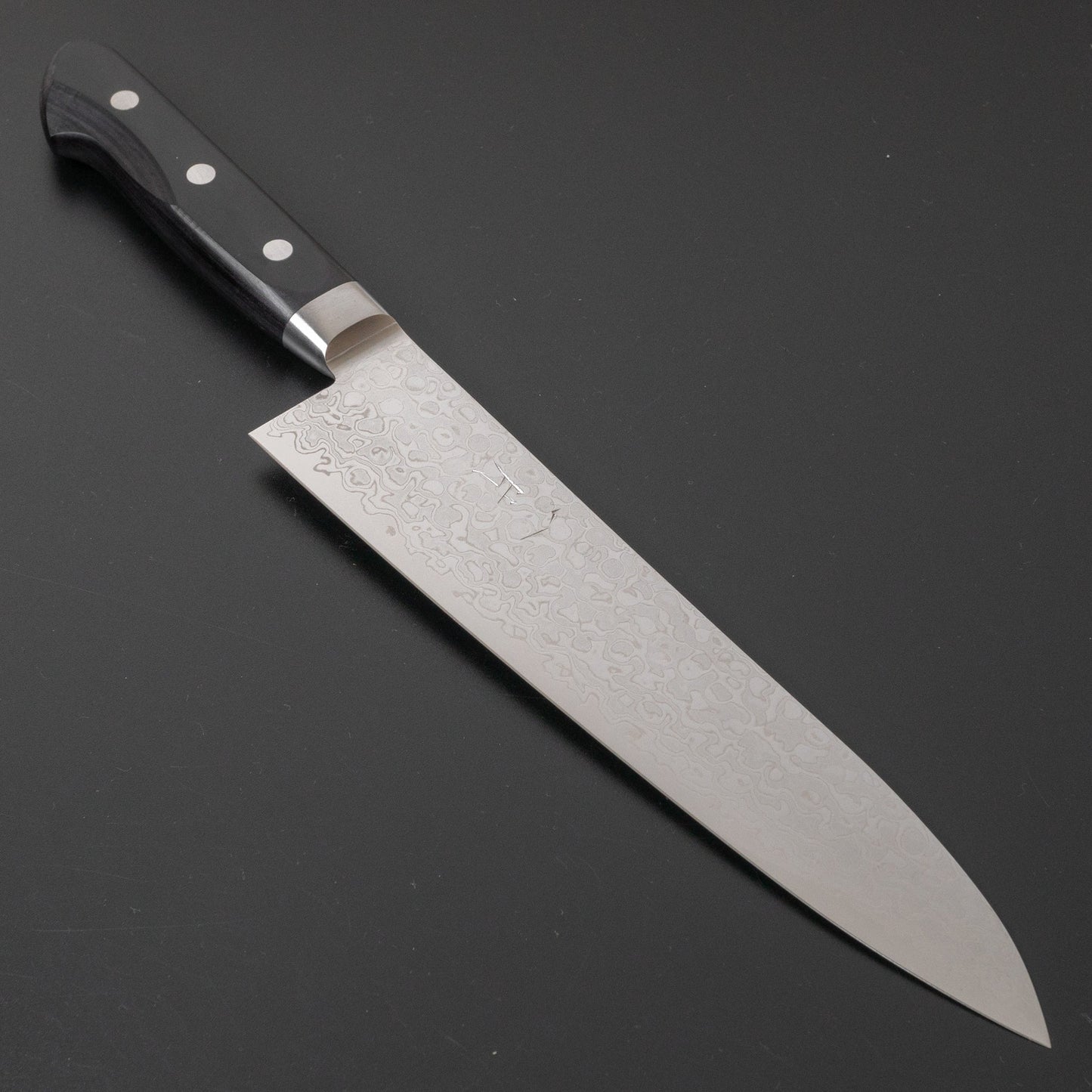 Hitohira HG Damascus Gyuto 210mm Pakka Handle | HITOHIRA