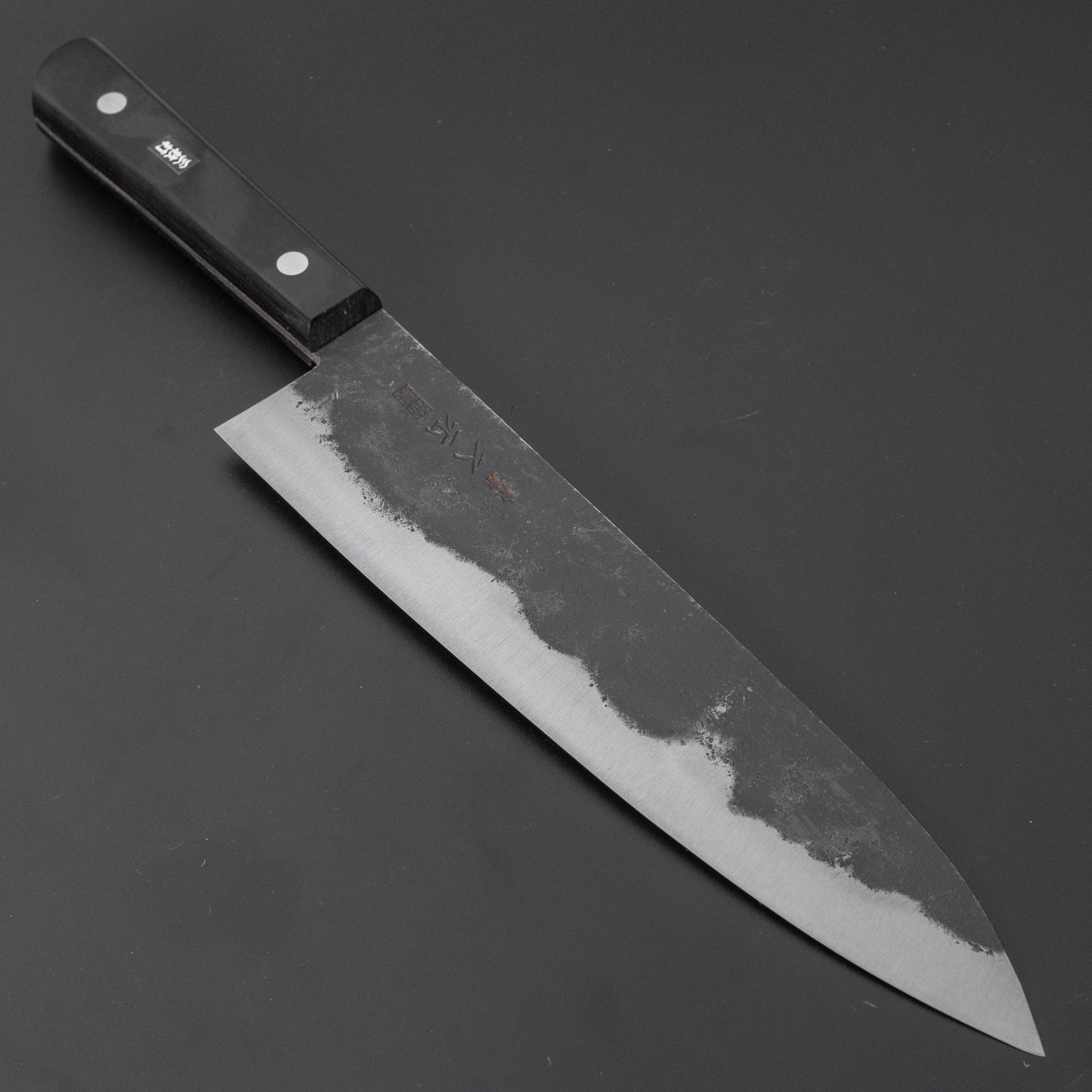 Morihei Hisamoto Kurouchi White #1 Gyuto 240mm Pakka Handle (No Bolster) - HITOHIRA