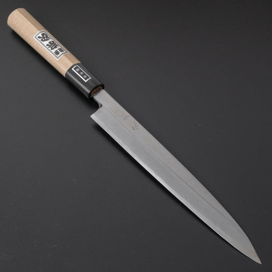 Morihei Munetsugu White #2 Yanagiba 210mm Ho Wood Handle | HITOHIRA