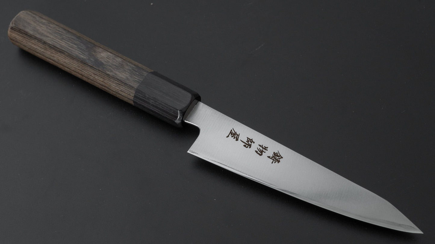 Hitohira Imojiya TH Stainless Kiritsuke Petty 120mm Pakka Handle (Wa) - HITOHIRA