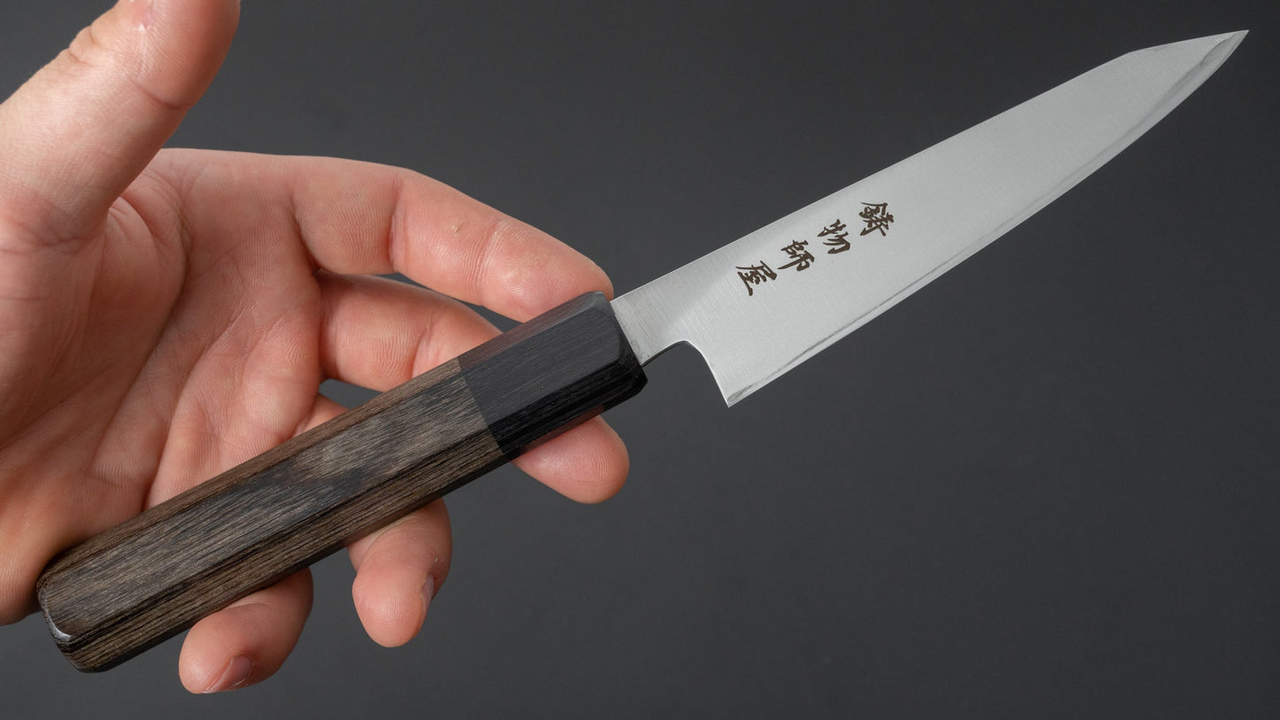 Hitohira Imojiya TH Stainless Kiritsuke Petty 120mm Pakka Handle (Wa) - HITOHIRA