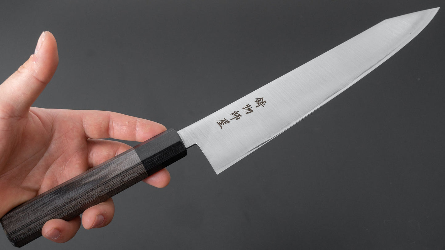 Hitohira Imojiya TH Stainless Kiritsuke Gyuto 240mm Pakka Handle (Wa) - HITOHIRA