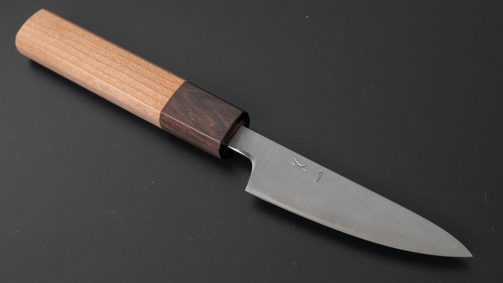 Hitohira Futana SB Migaki Paring 80mm Cherry Wood Handle | HITOHIRA