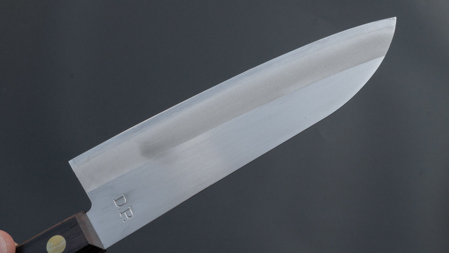 Mumei White #2 Stainless Clad Santoku 135mm Rosewood Handle | HITOHIRA