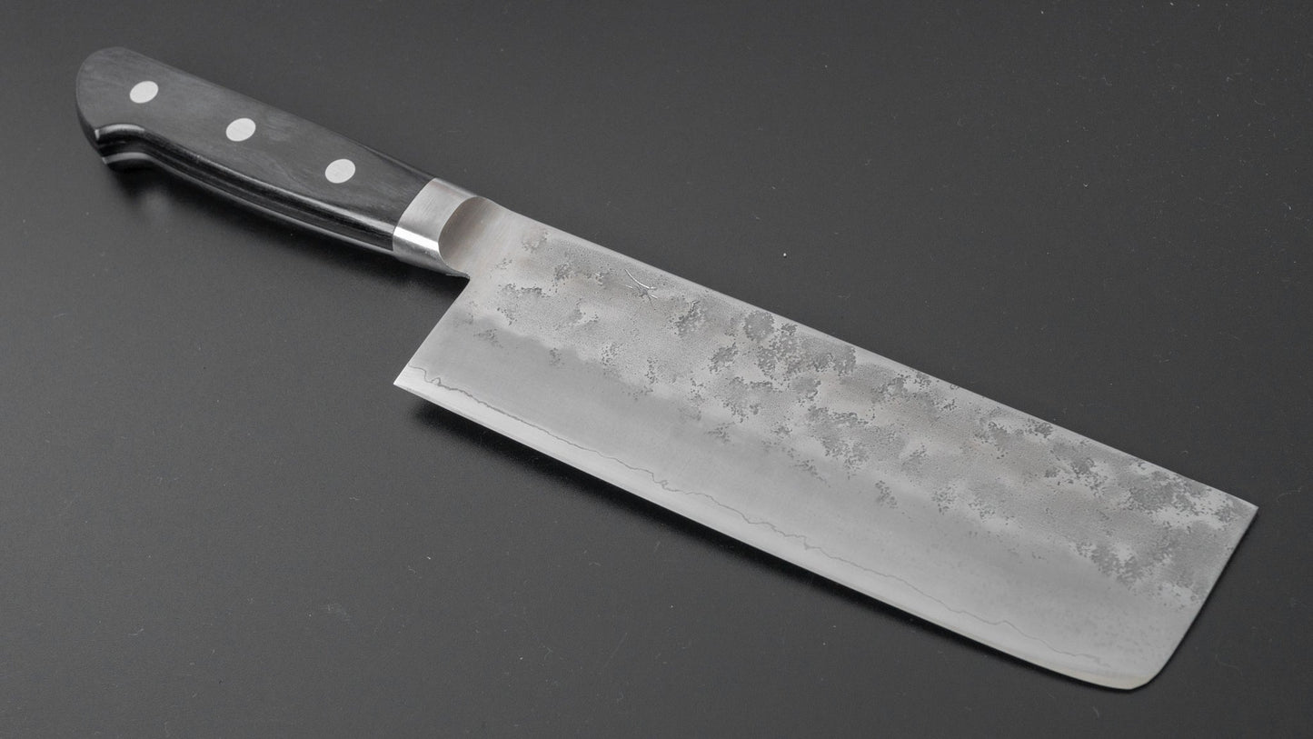 Hitohira Futana S3 Nashiji Nakiri 165mm Pakka Handle | HITOHIRA