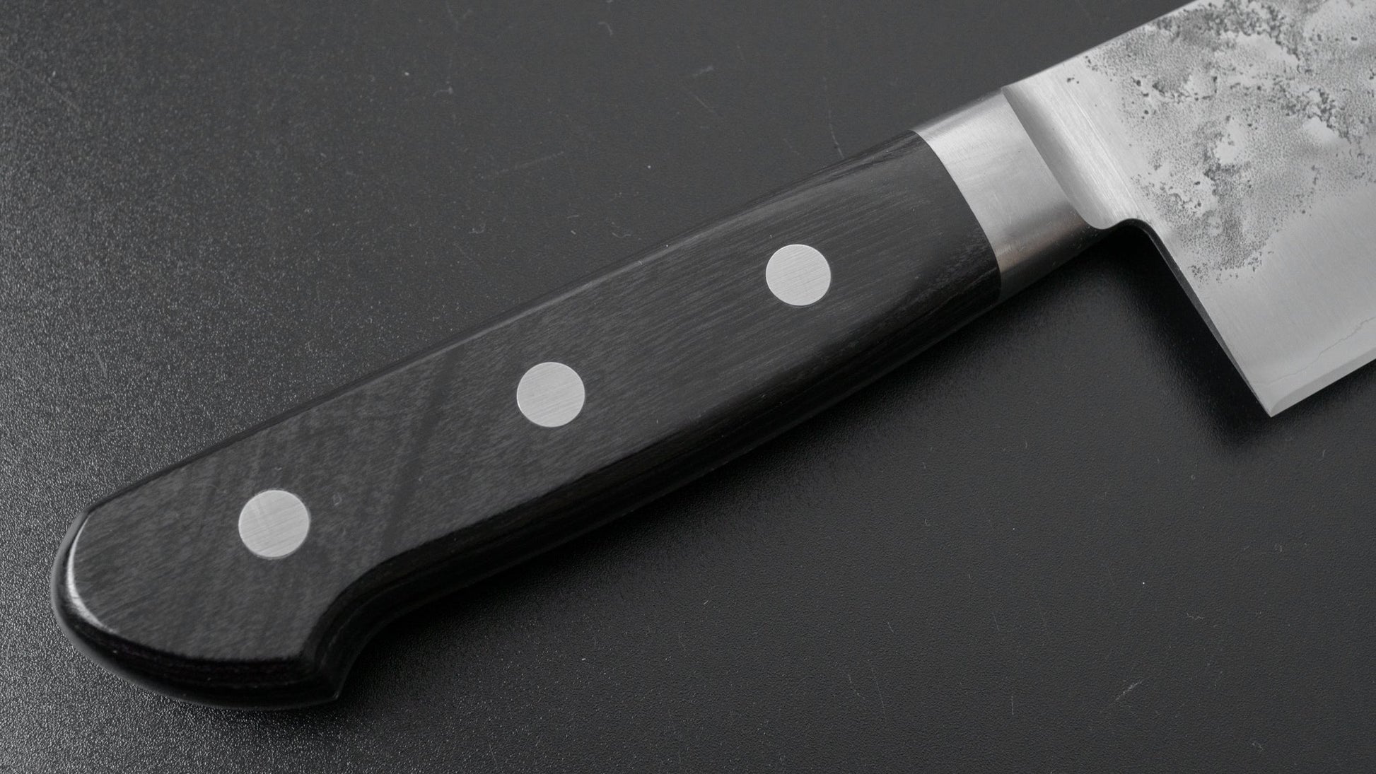 Hitohira Futana S3 Nashiji Gyuto 210mm Pakka Handle | HITOHIRA