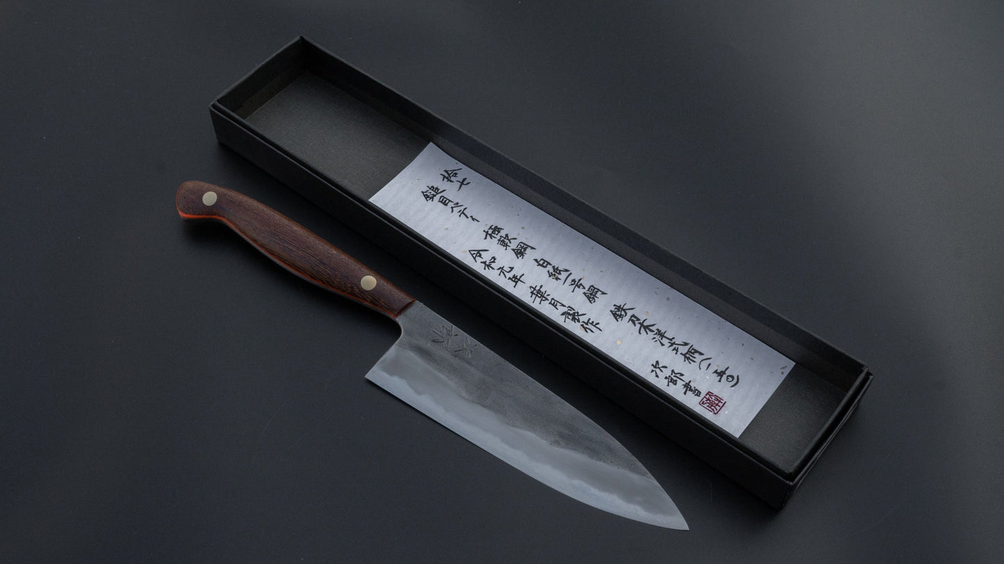 Jiro Tsuchime Yo Petty 150mm Tagayasan Handle (#017) | HITOHIRA