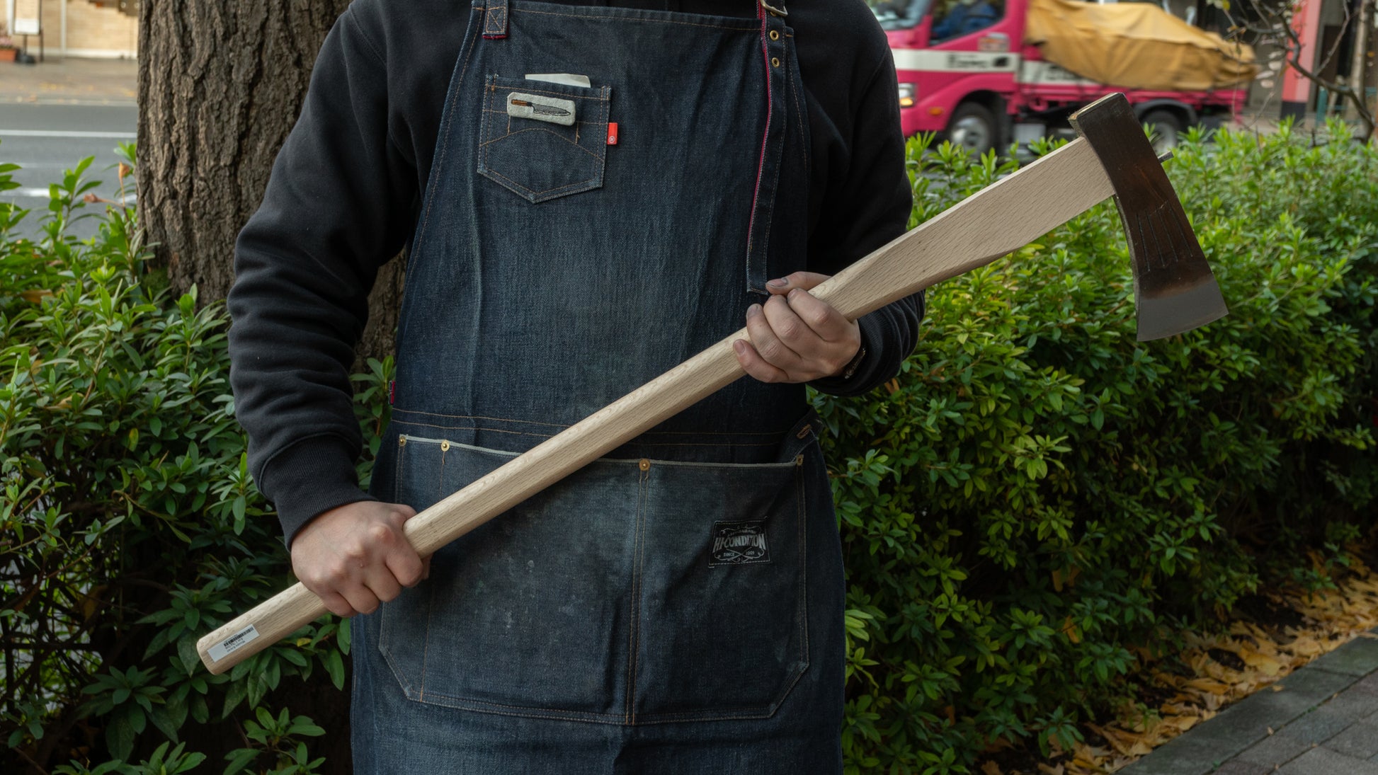 Mizuno Kiwari Axe 1.7kg Oak Handle - HITOHIRA