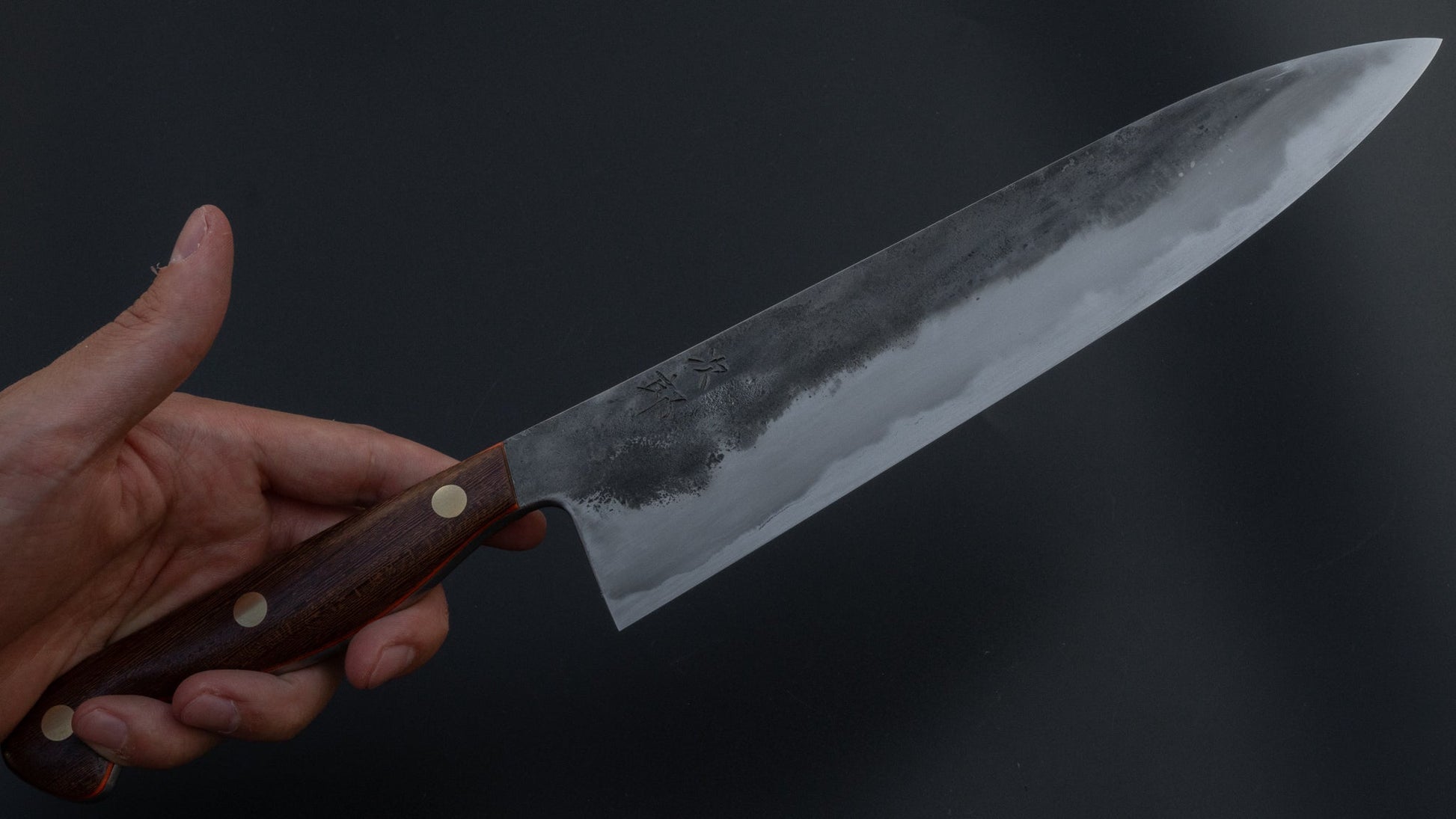 Jiro Tsuchime Yo Gyuto 240mm Tagayasan Handle (#022) | HITOHIRA