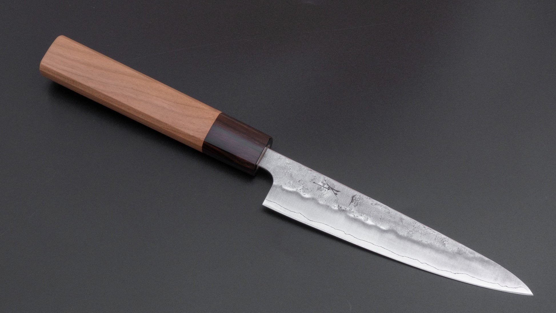 Hitohira Futana S3 Nashiji Petty 135mm Cherry Wood Handle | HITOHIRA