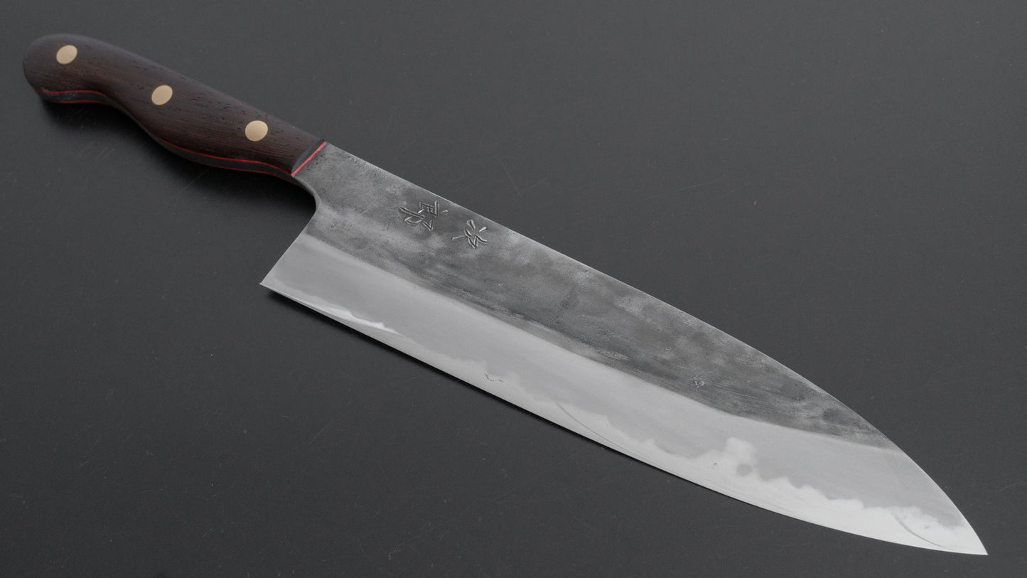 Jiro Tsuchime Yo Gyuto 240mm Tagayasan Handle (#212) - HITOHIRA