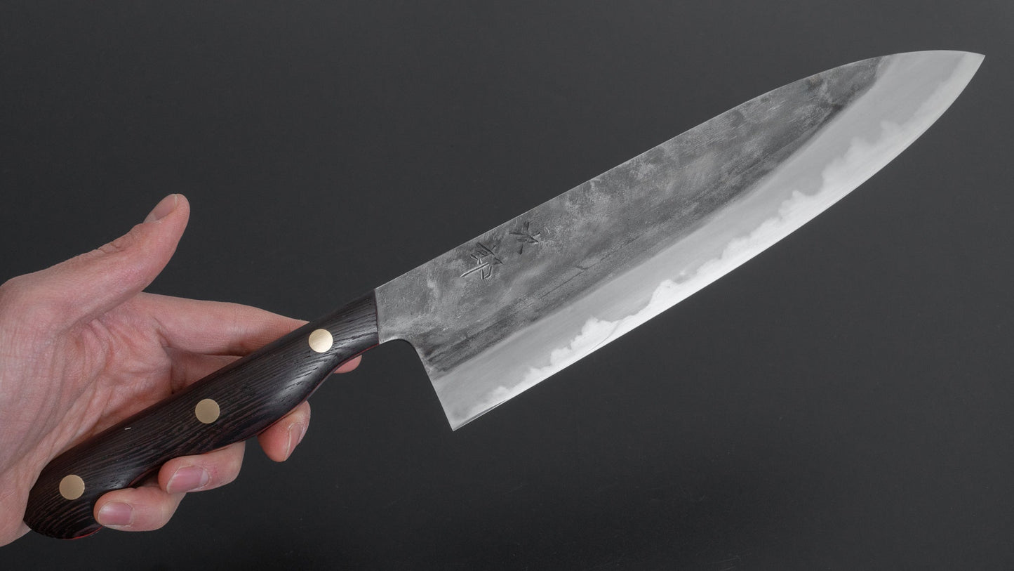 Jiro Tsuchime Yo Gyuto 240mm Tagayasan Handle (#213) - HITOHIRA