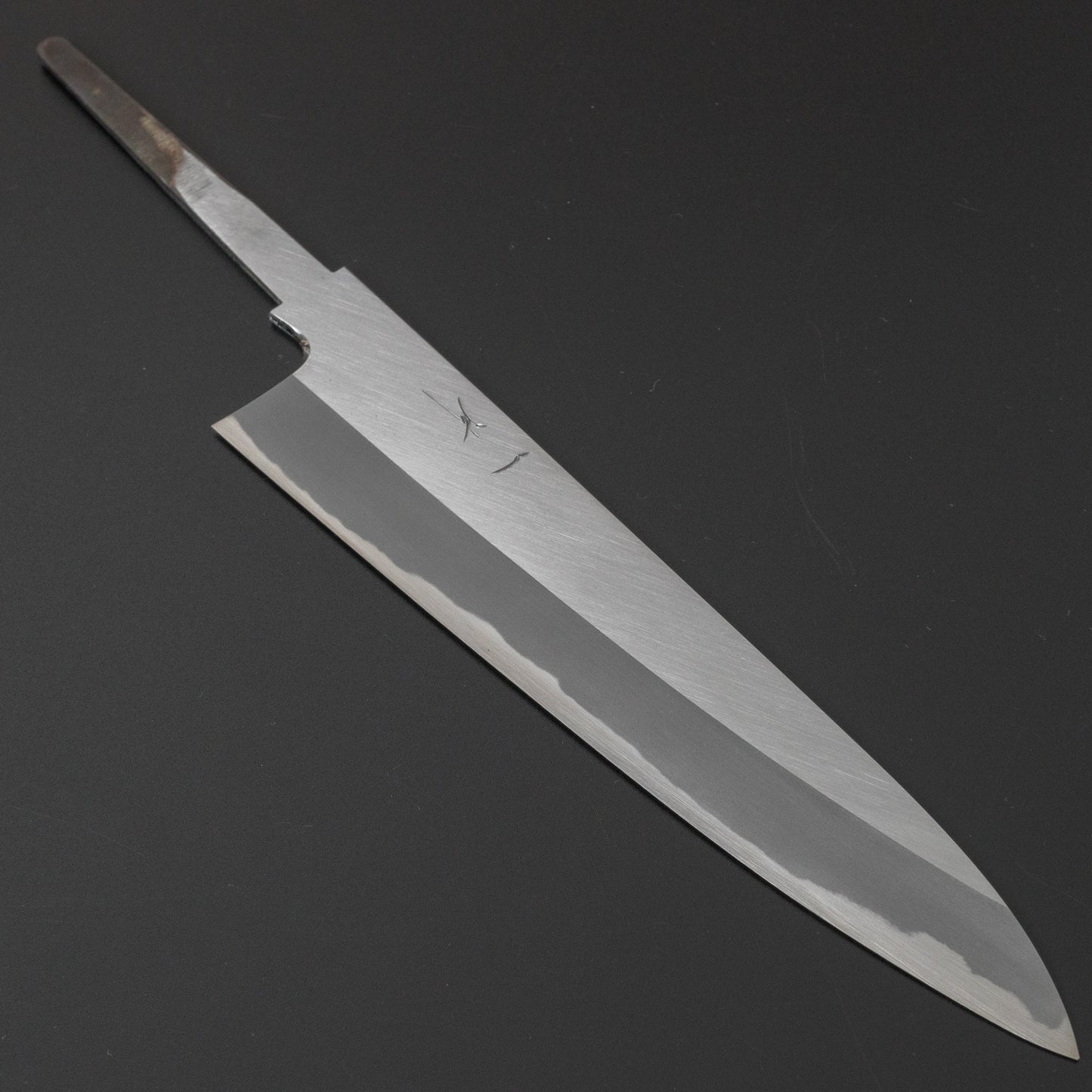 Hitohira Kikuchiyo Kyuzo White #2 Migaki Gyuto 210mm (No Handle) | HITOHIRA